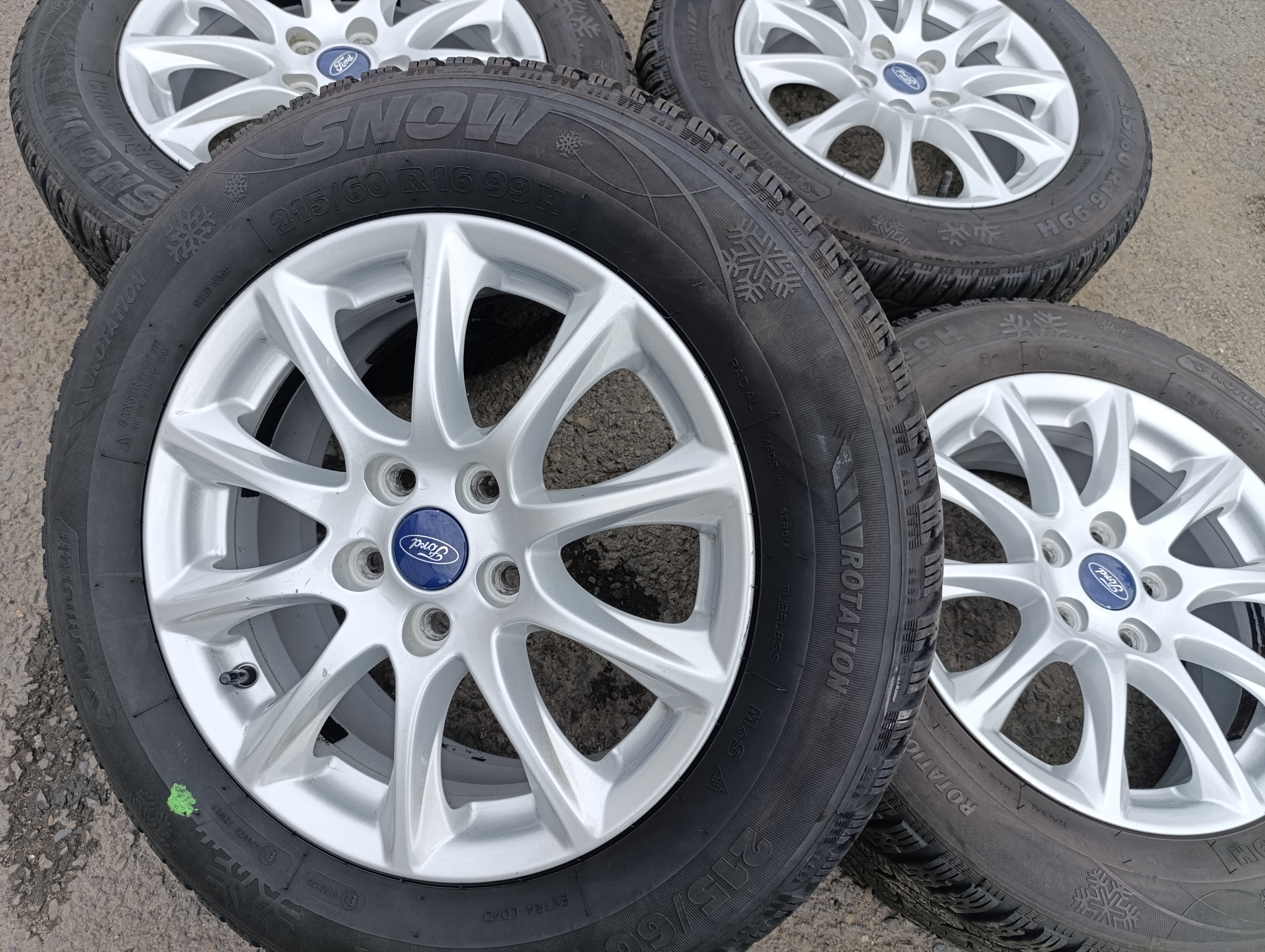 5x108 Ford Mondeo 6,5Jx16 ET50 č.DS7C-1007-K2A alu disky