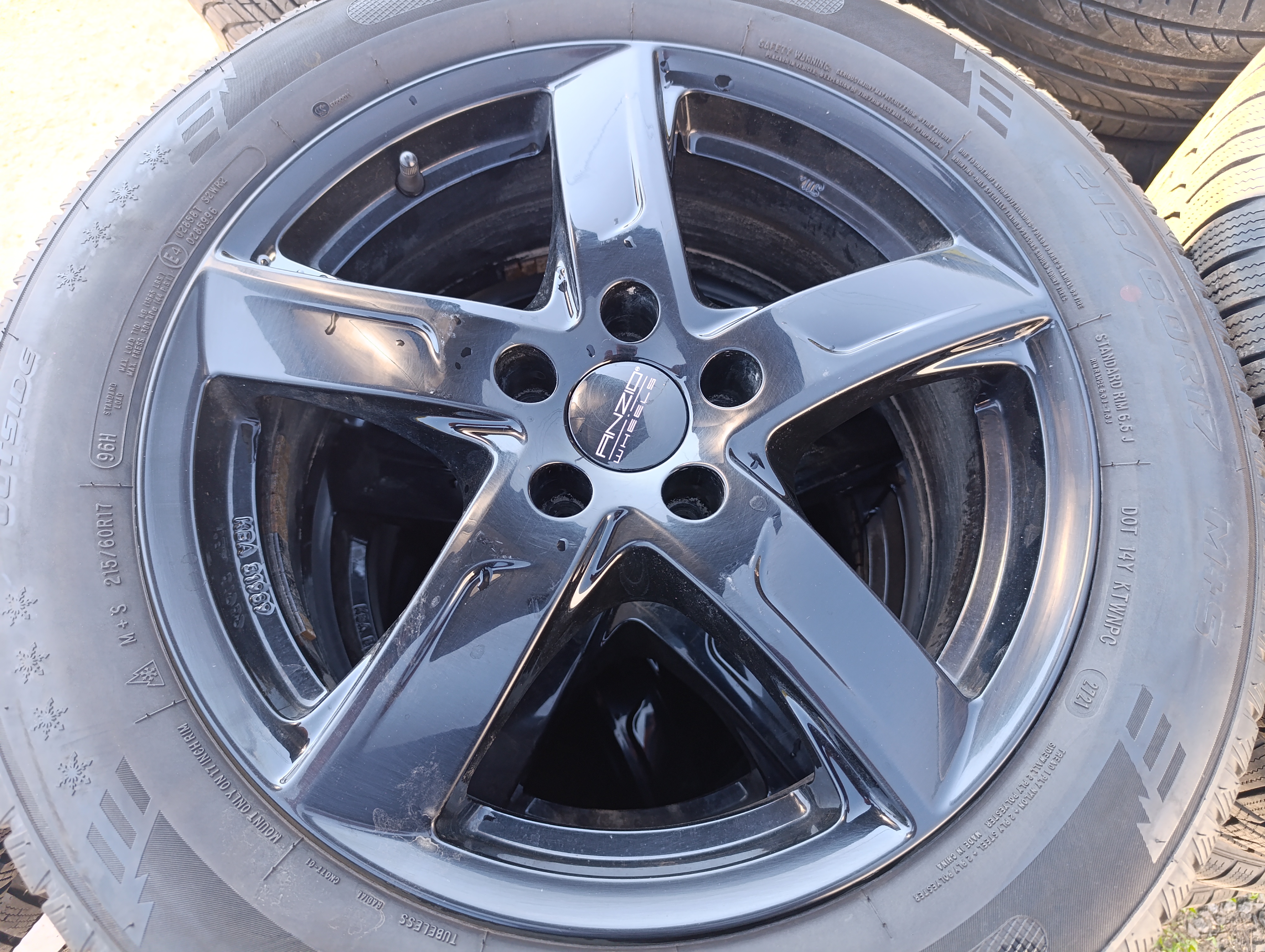 5x108 Anzio (z Peugeot Rifter) 7Jx17 ET42 č.SPT707-5L alu disky