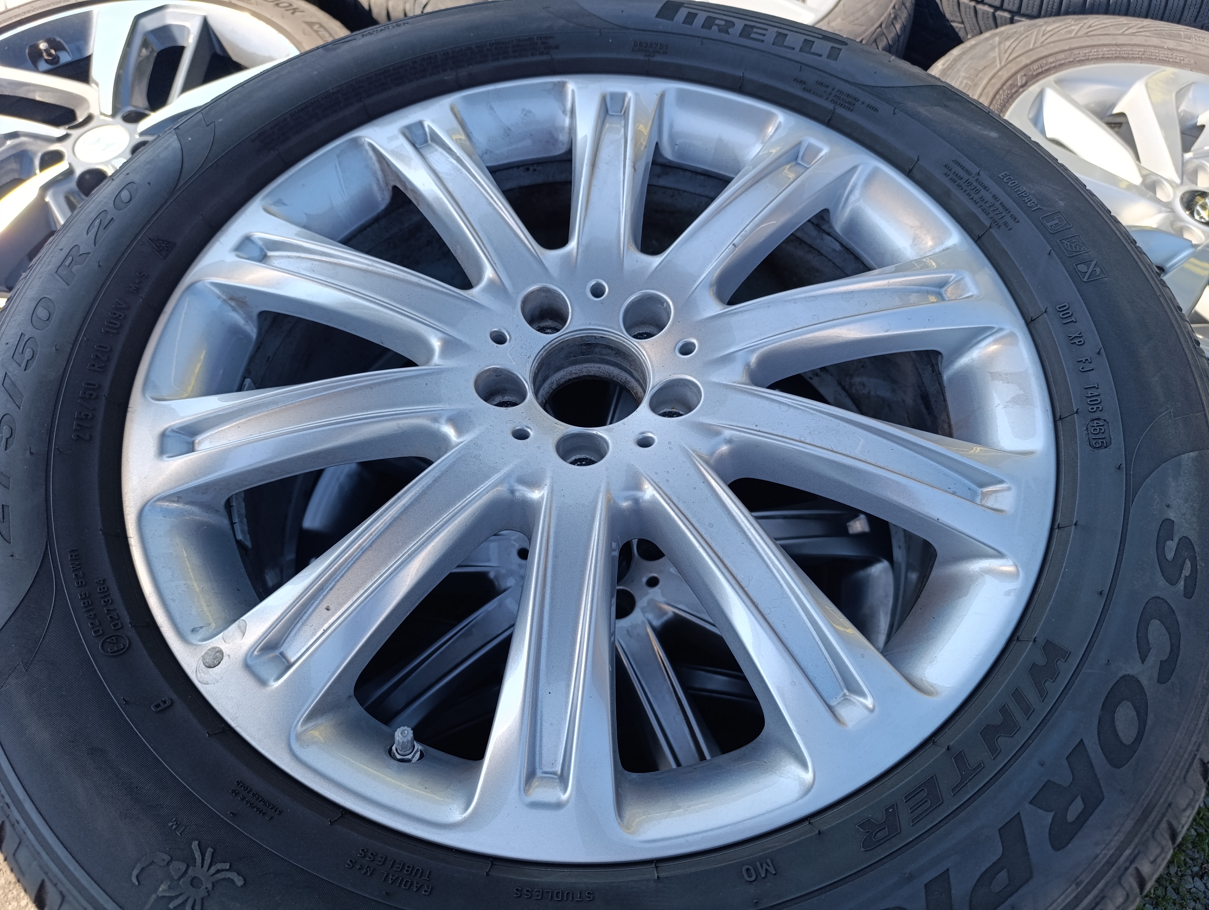 5x112 Mercedes GLE 8,5Jx20 ET53 č.A2924010200 alu disky
