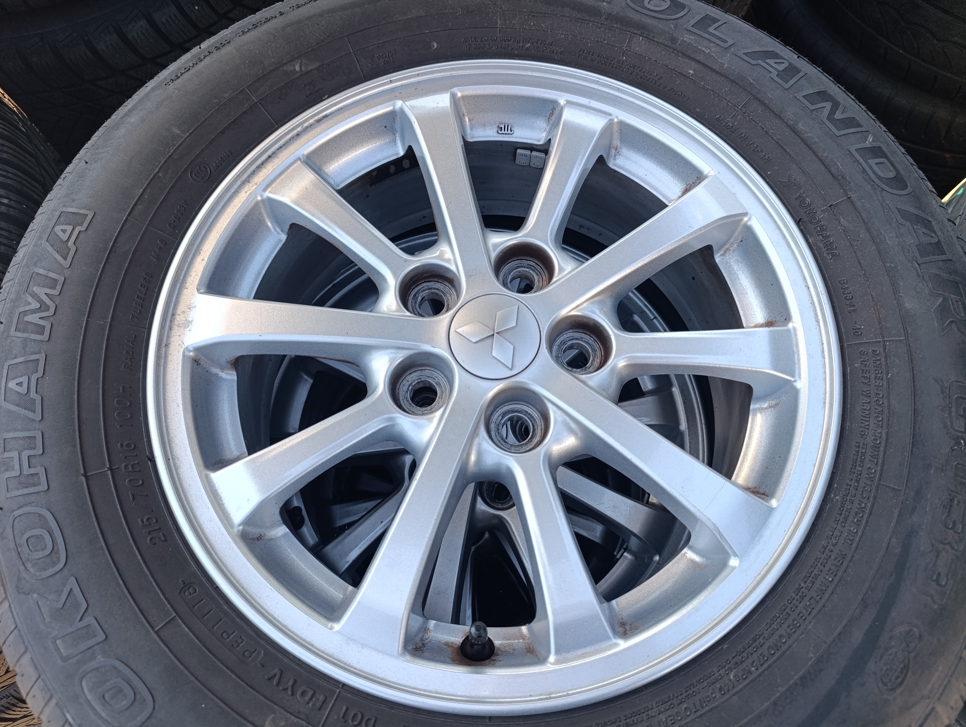 5x114,3 Mitsubishi ASX 6,5Jx16 ET46 Mitsubishi ASX alu disky