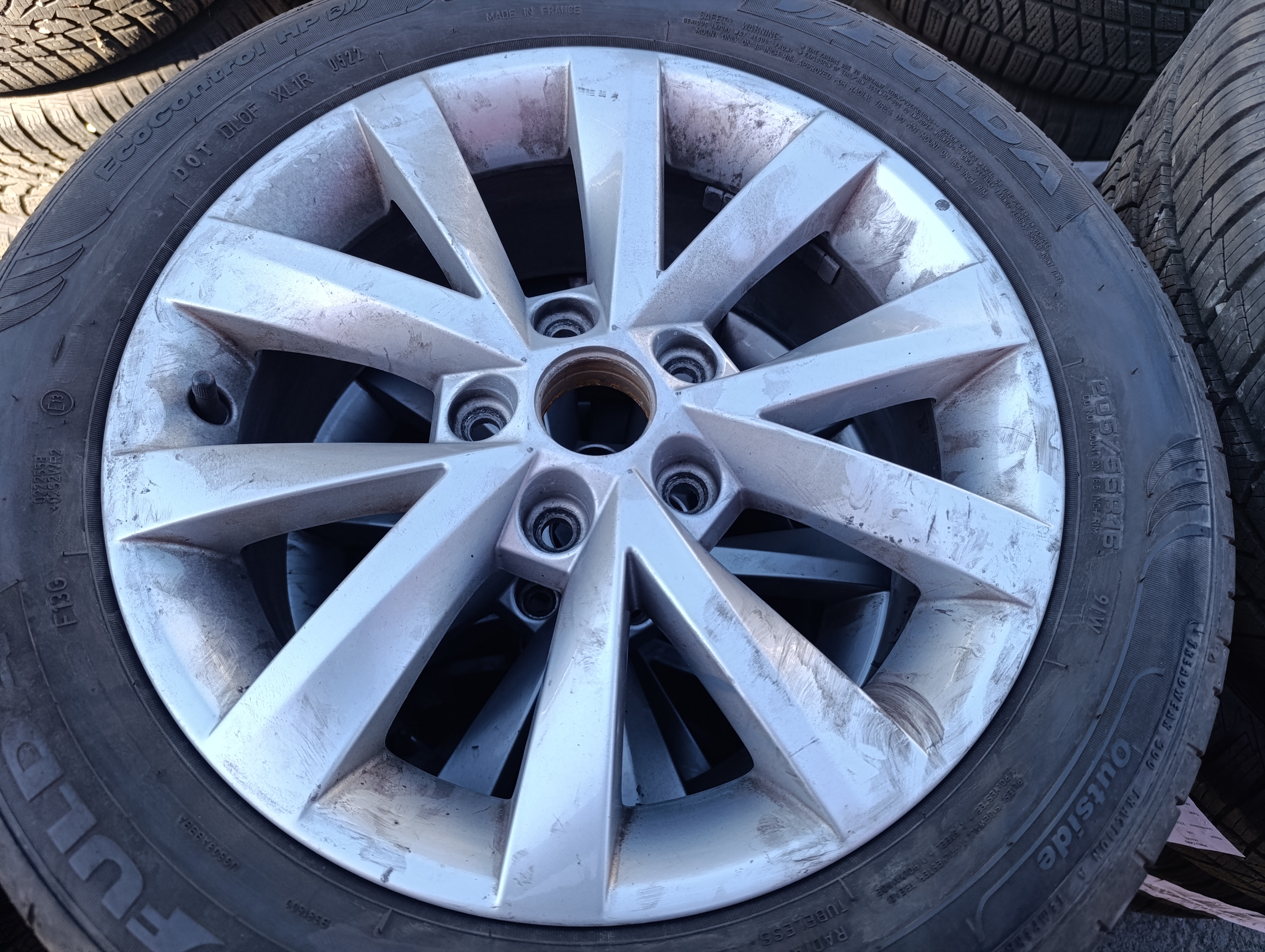 5x112 Škoda Octavia 6,5Jx16 ET46 č.5E0601025BJ Typ Alcatraz alu disky