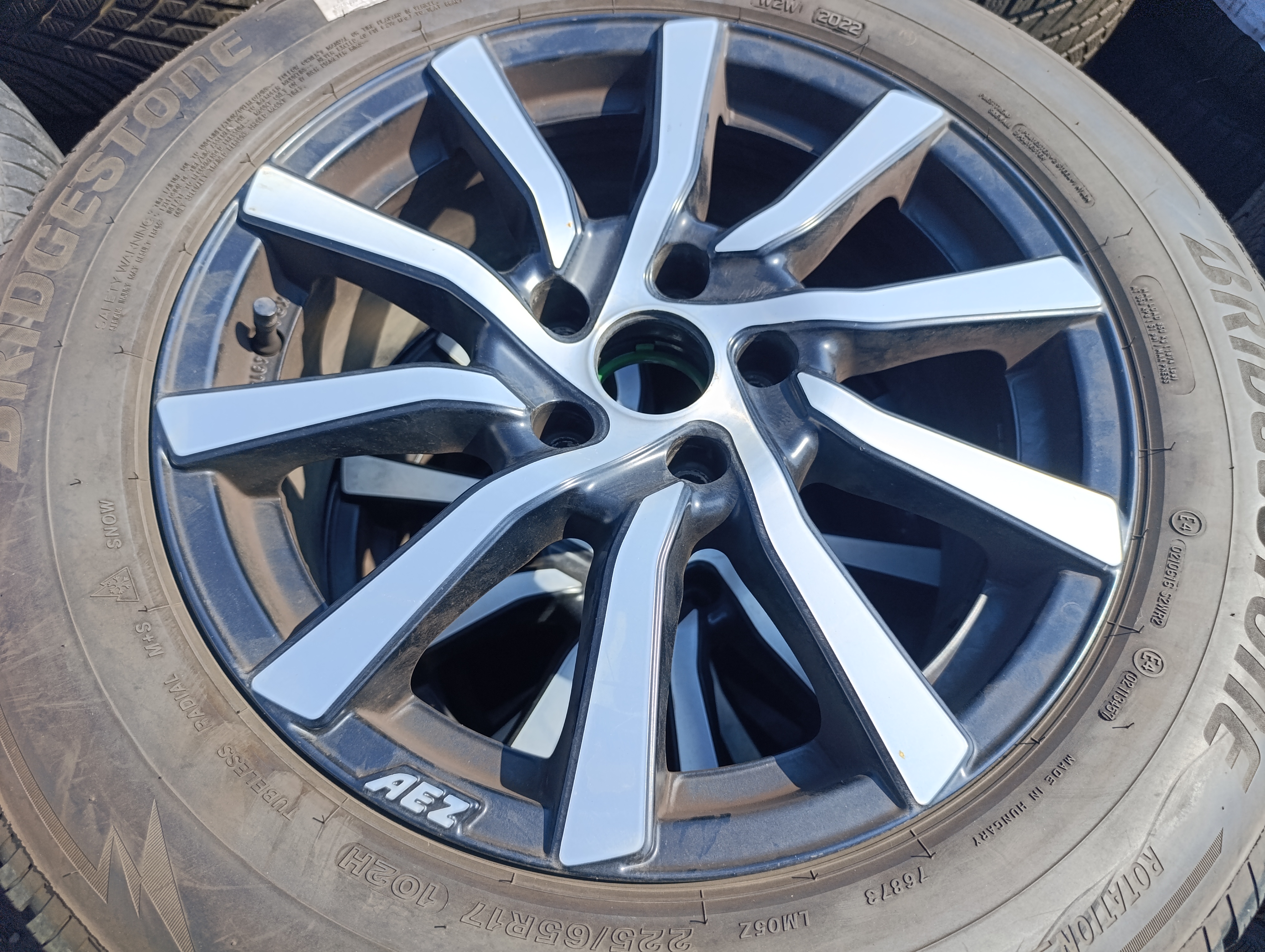 5x114,3 Aez 7,5Jx17 ET45 alu disky