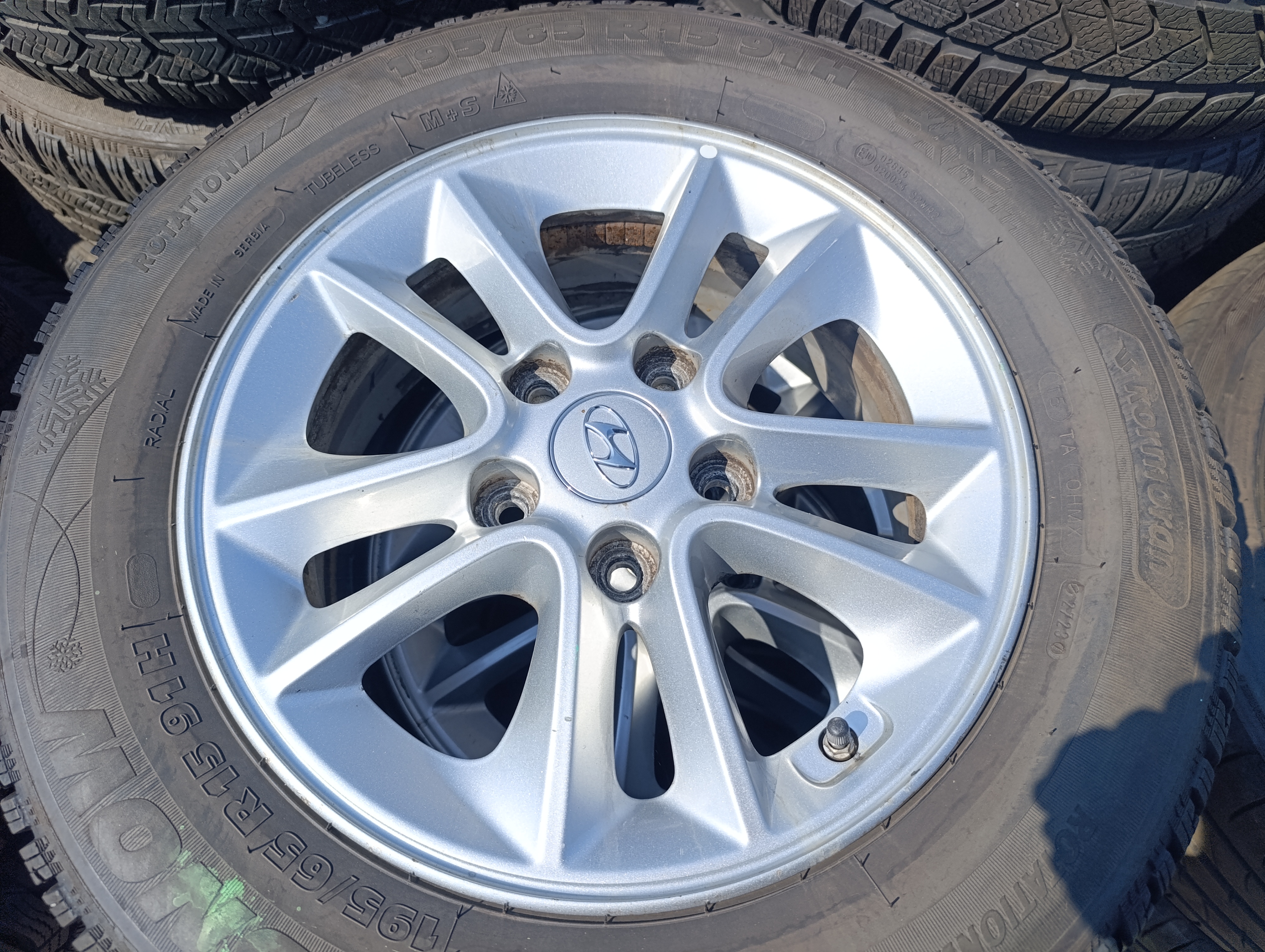 5x114,3 Hyundai i30 6Jx15 ET43 alu disky