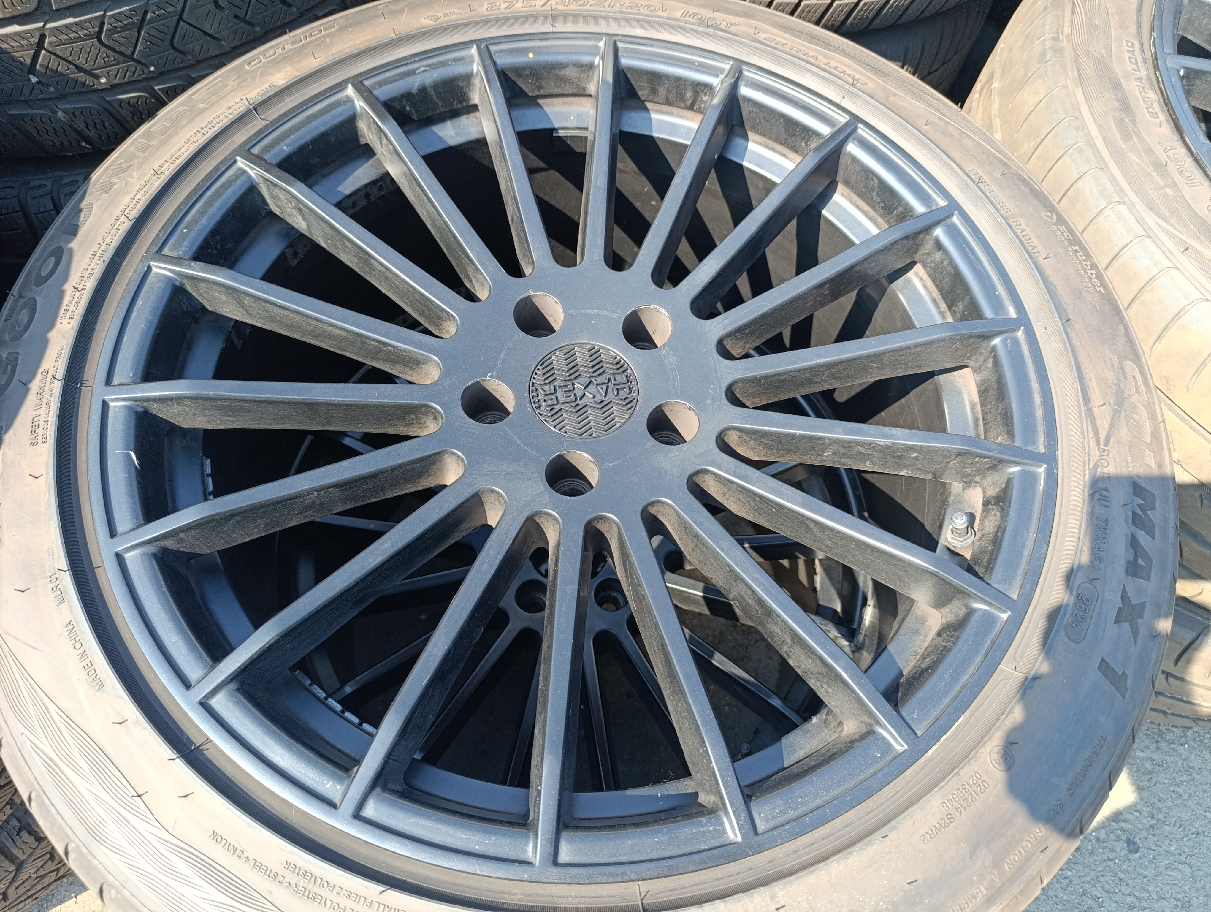 5x120 HAXER (z BMW X6) 10Jx20 ET37 a 9,5Jx20 ET33 alu disky
