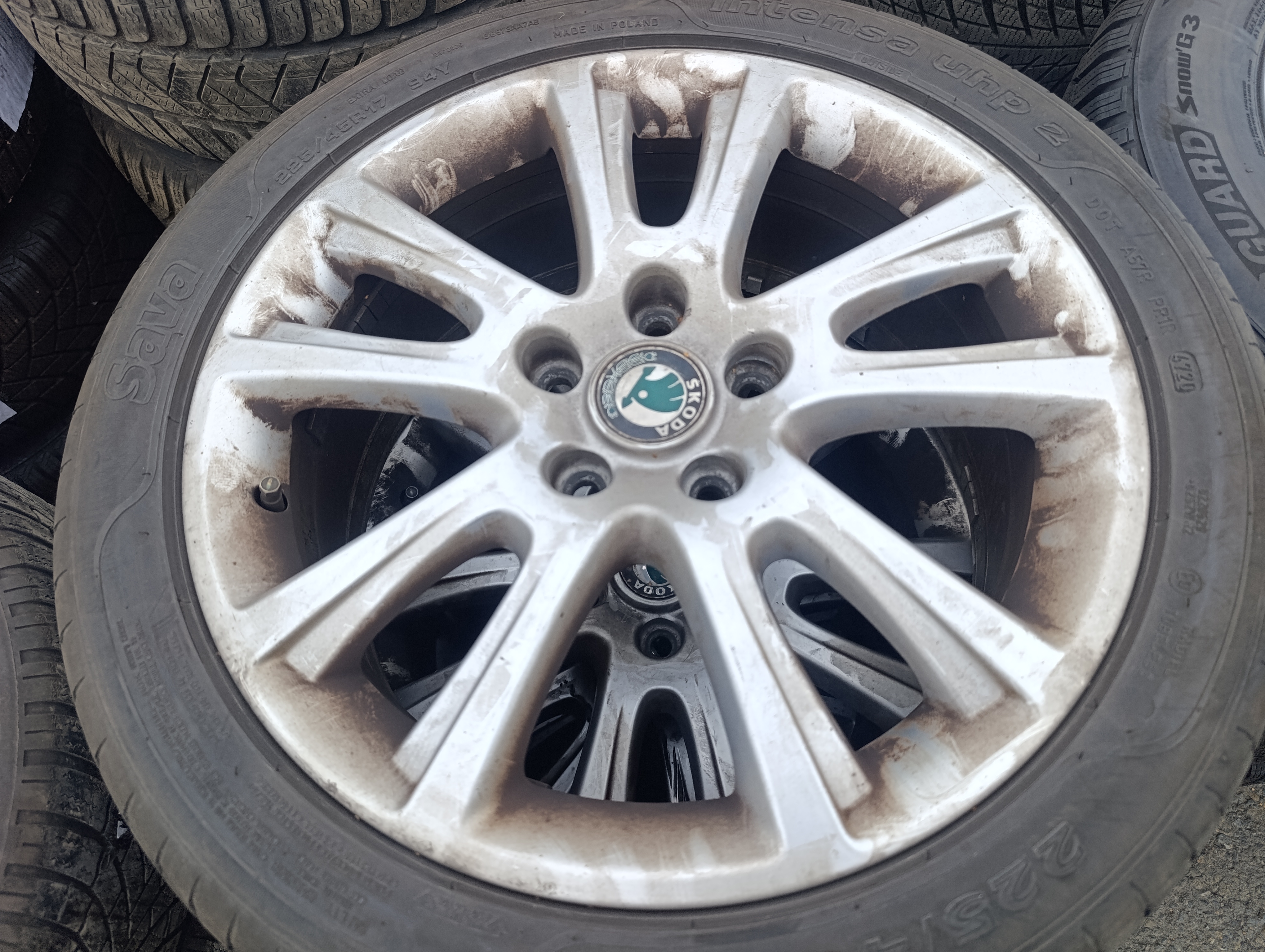 5x112 Škoda 7Jx17 ET54 alu ZENITH č.1Z0601025L alu disky