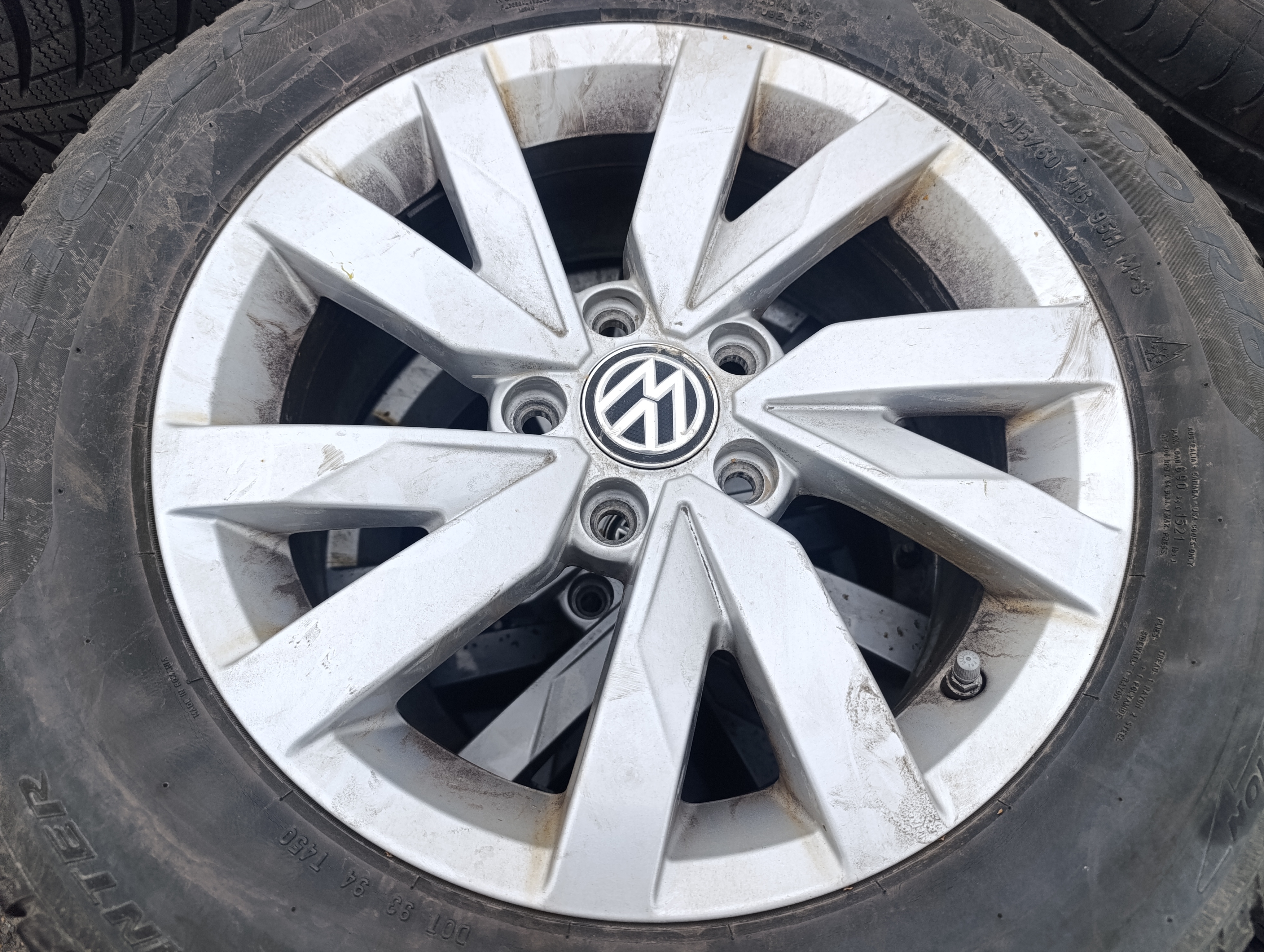 5x112 VW Passat 6,5Jx16 ET41 3G0601025BJ alu disky