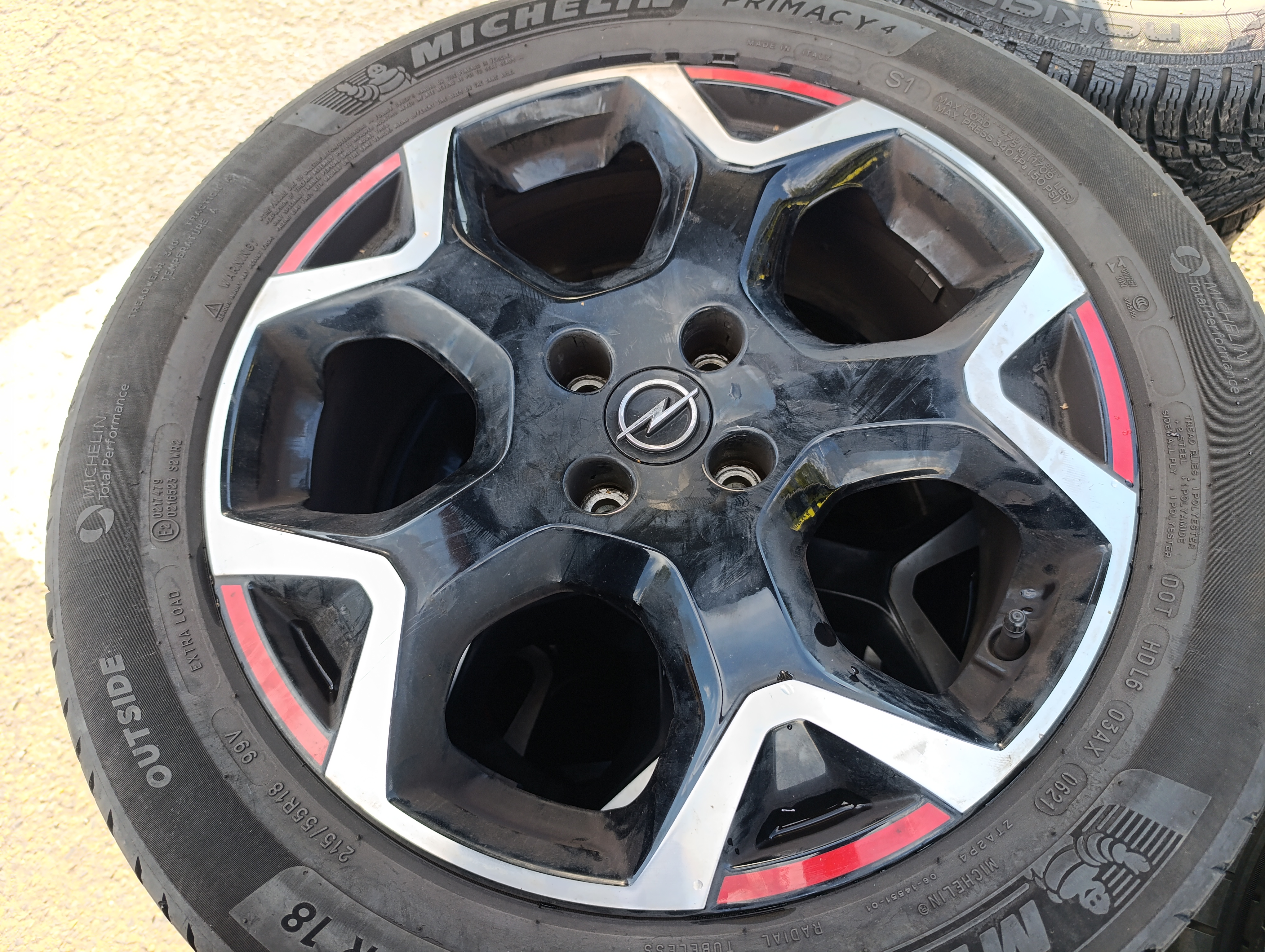4x108 Opel Mokka 7Jx18 ET35 č. 9835097680 alu disky