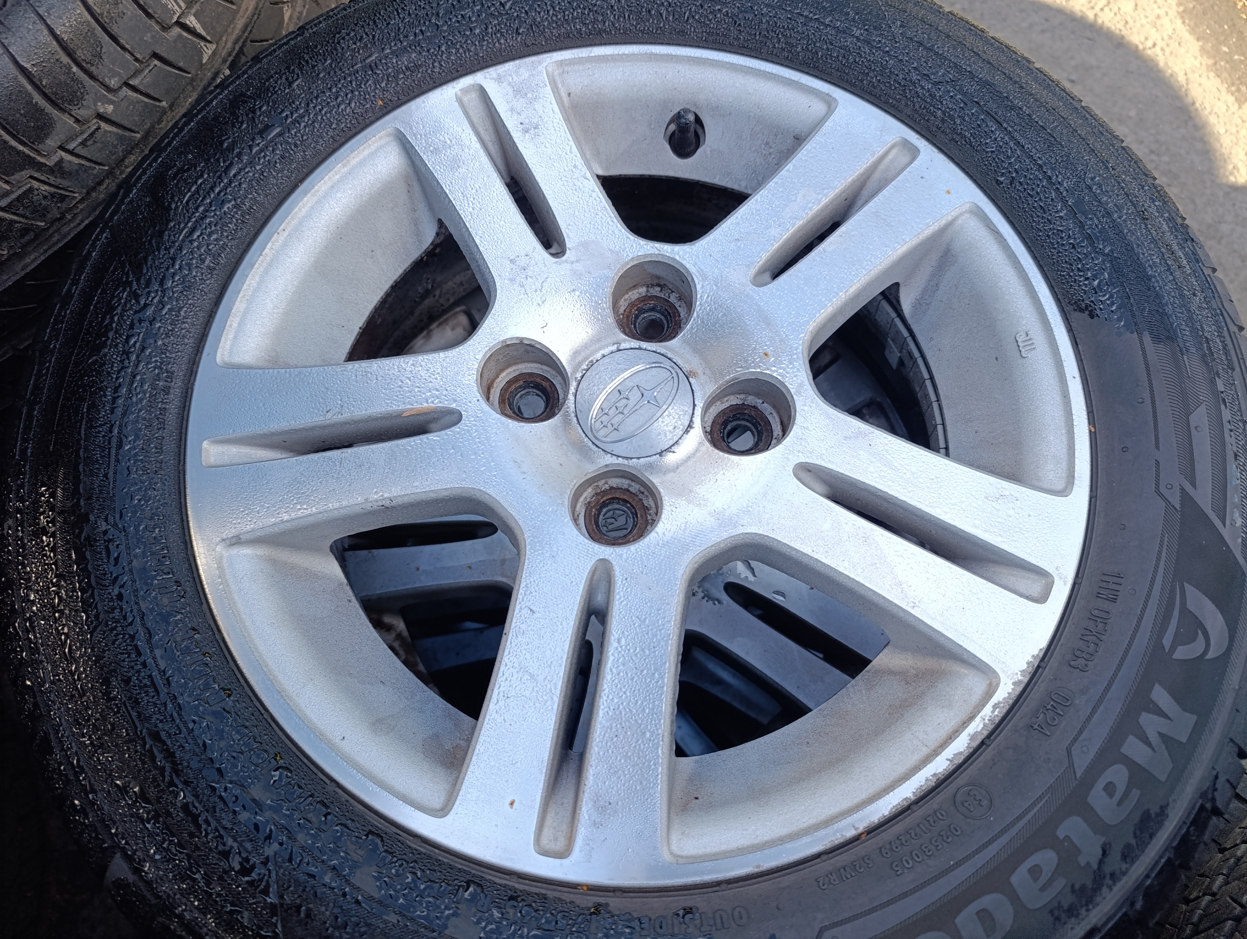 4x100 Subaru Justy 5Jx14 ET40 č. DMI-450 alu disky