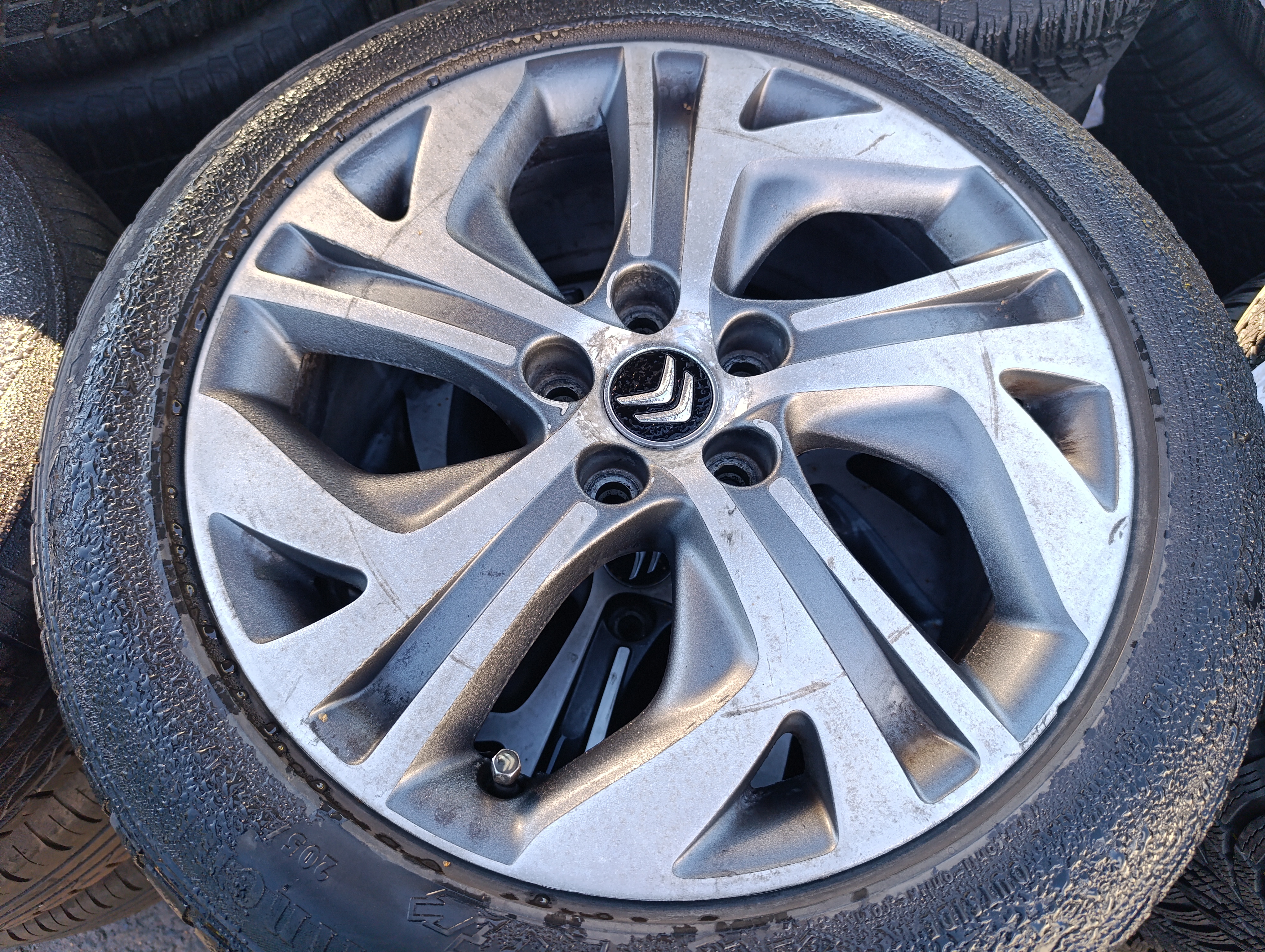 5x108 Citroen 7Jx17 ET50 č.9677090177 alu disky