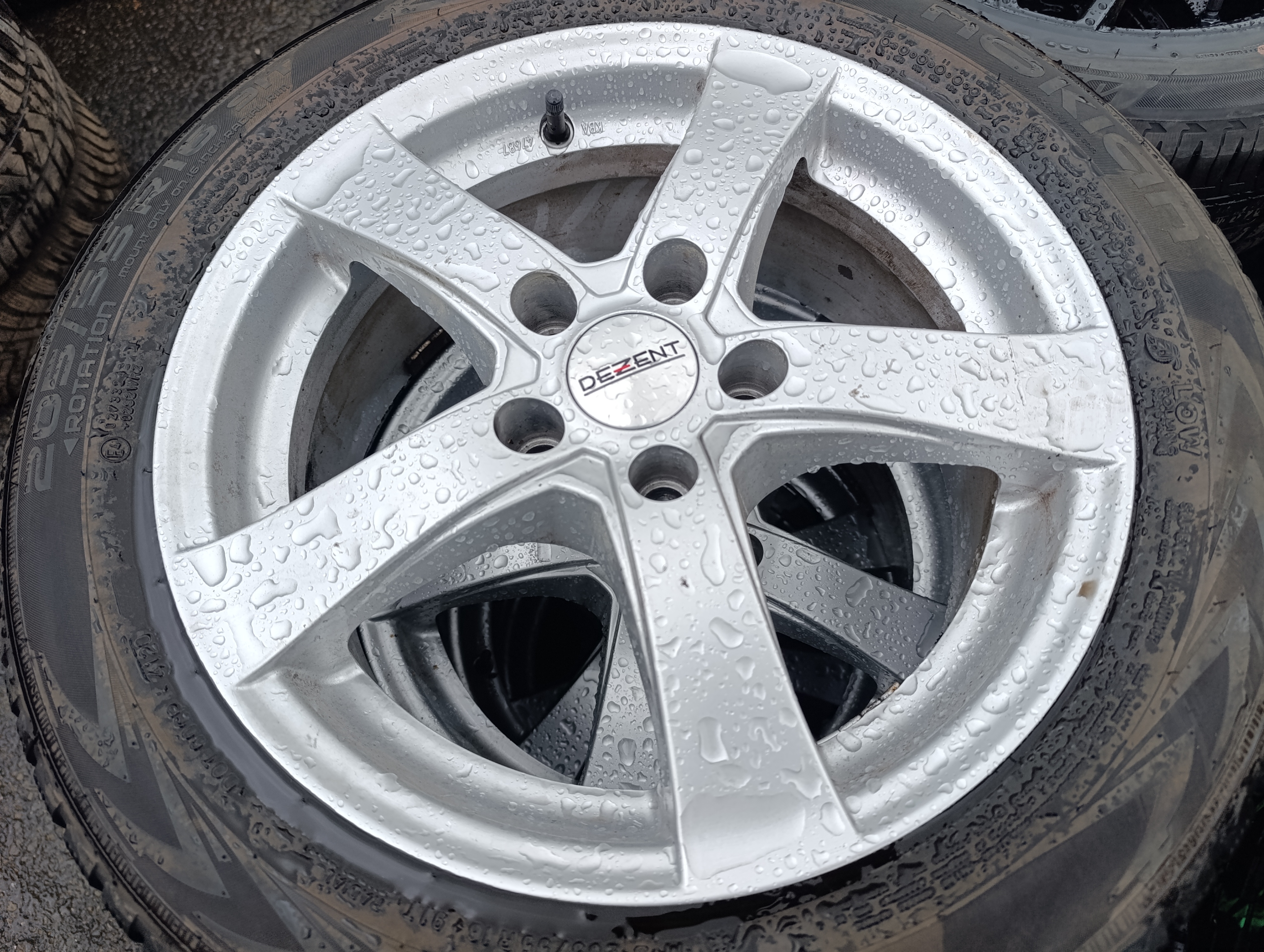 5x108 Dezent 7Jx16 ET48 alu disky