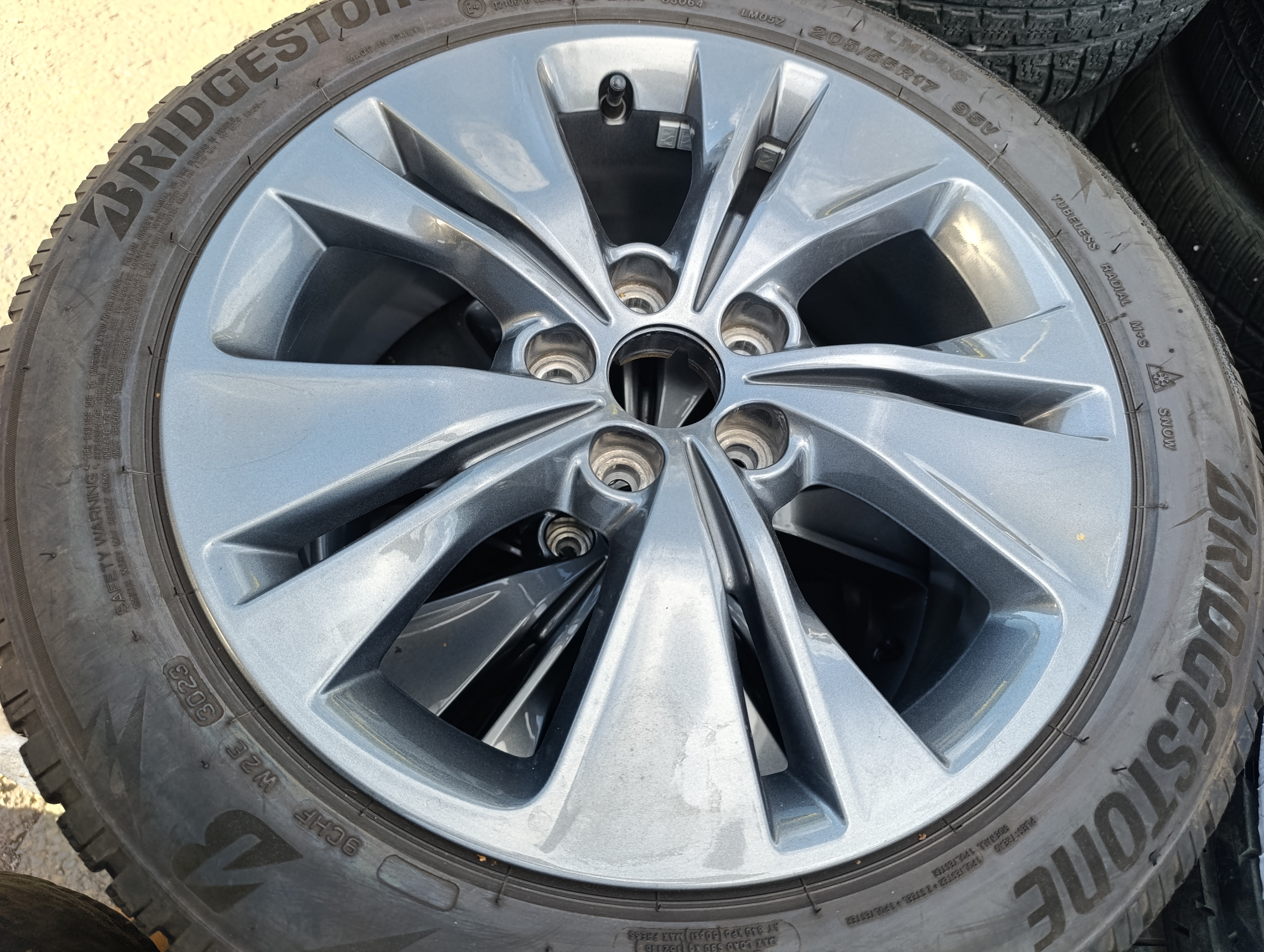 5x108 Toyota Proace City Verso 7Jx17 ET50 alu disky