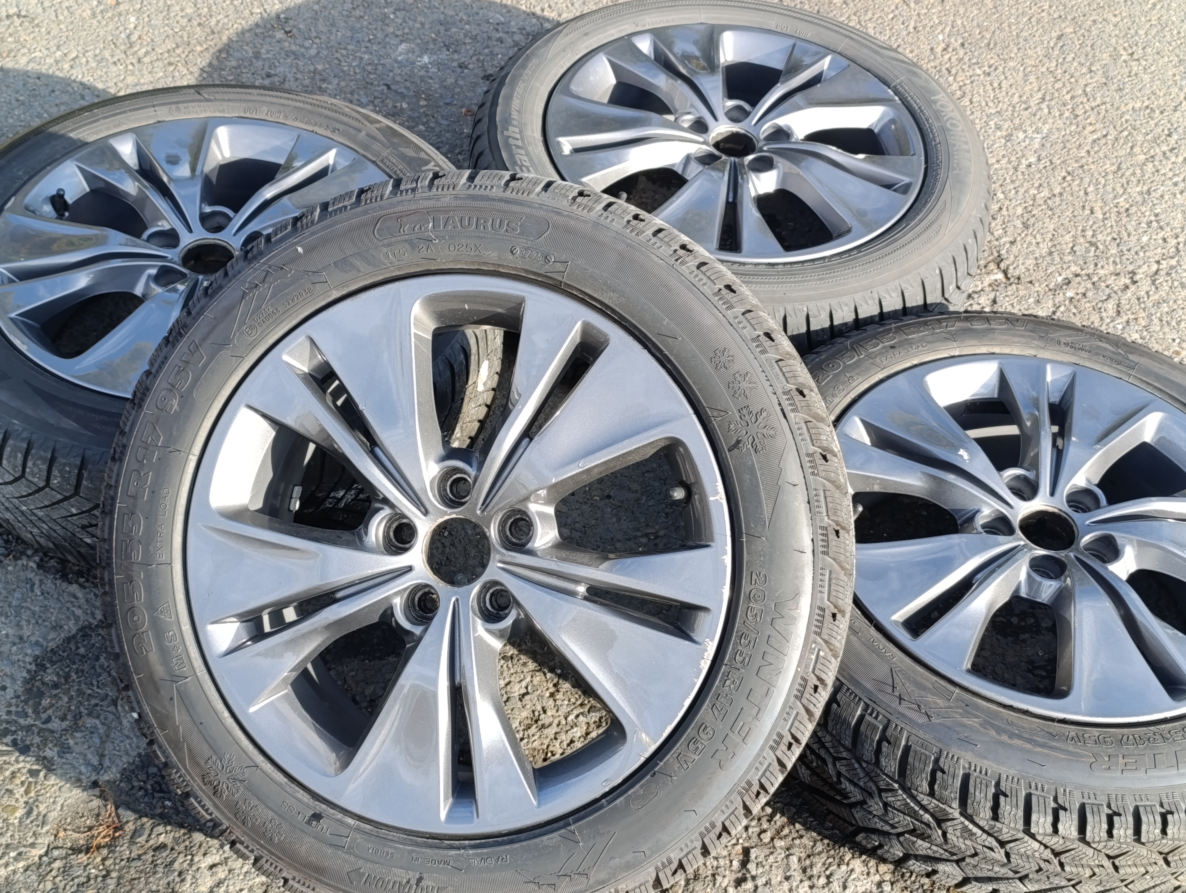 5x108 Toyota Proace City Verso 7Jx17 ET50 alu disky