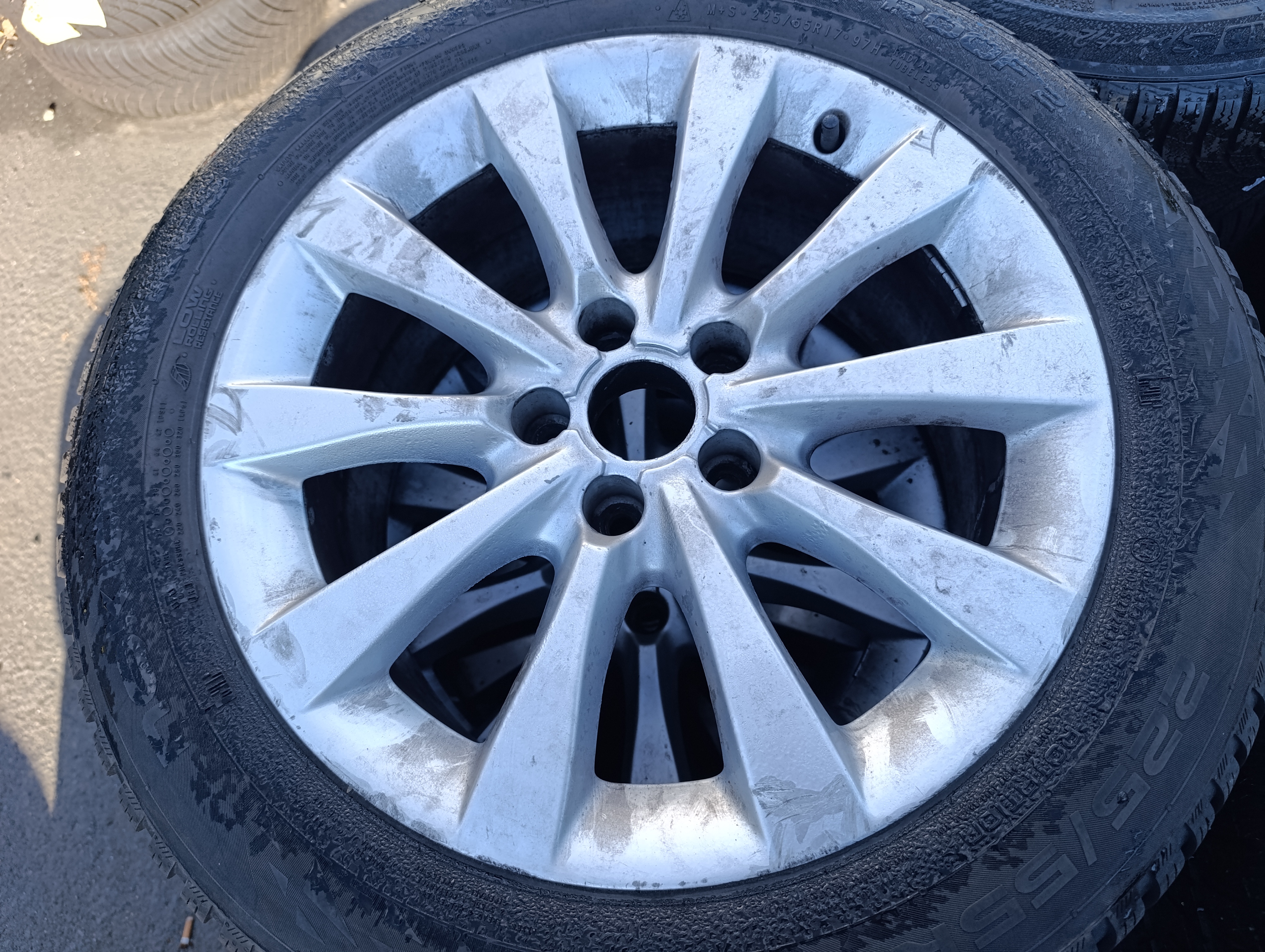 5x112 Audi A6 C7 8Jx17 ET39 č. 4G0601025BH alu disky
