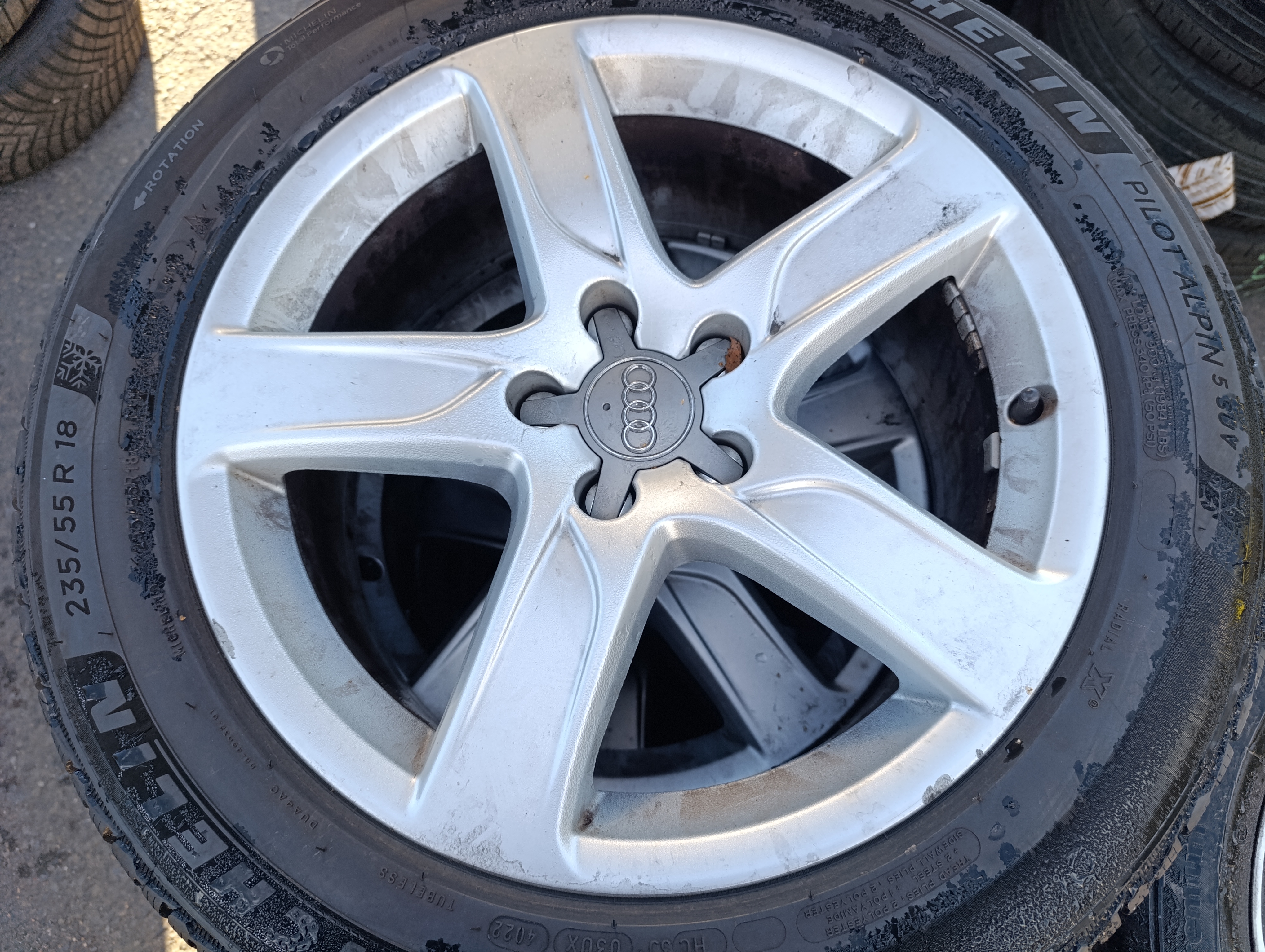 5x112 Audi A6 Allroad 8Jx18 ET41 4G9601025E alu disky