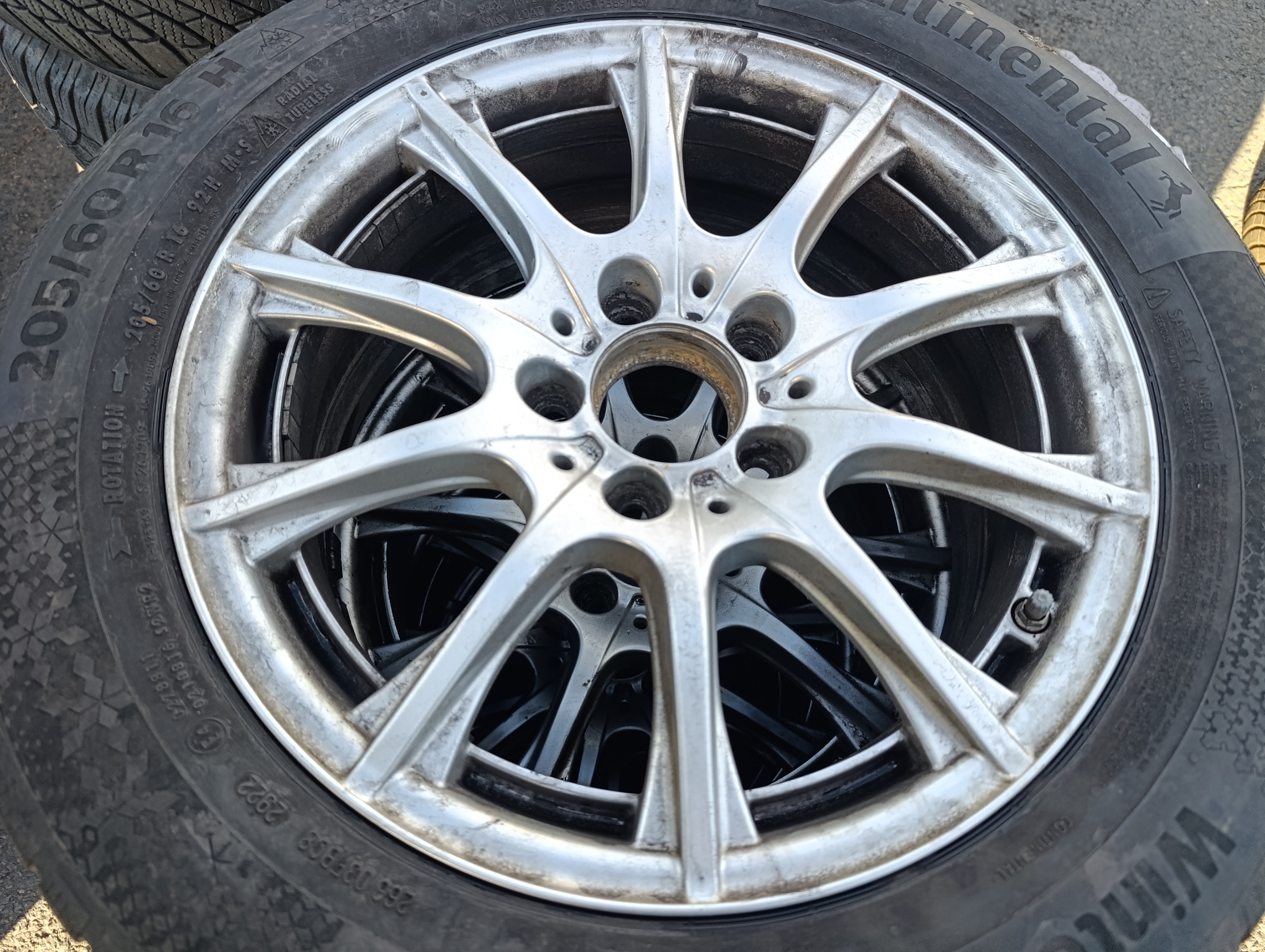 5x112 Mercedes 6,5Jx16 ET38 A2054012400 alu disky