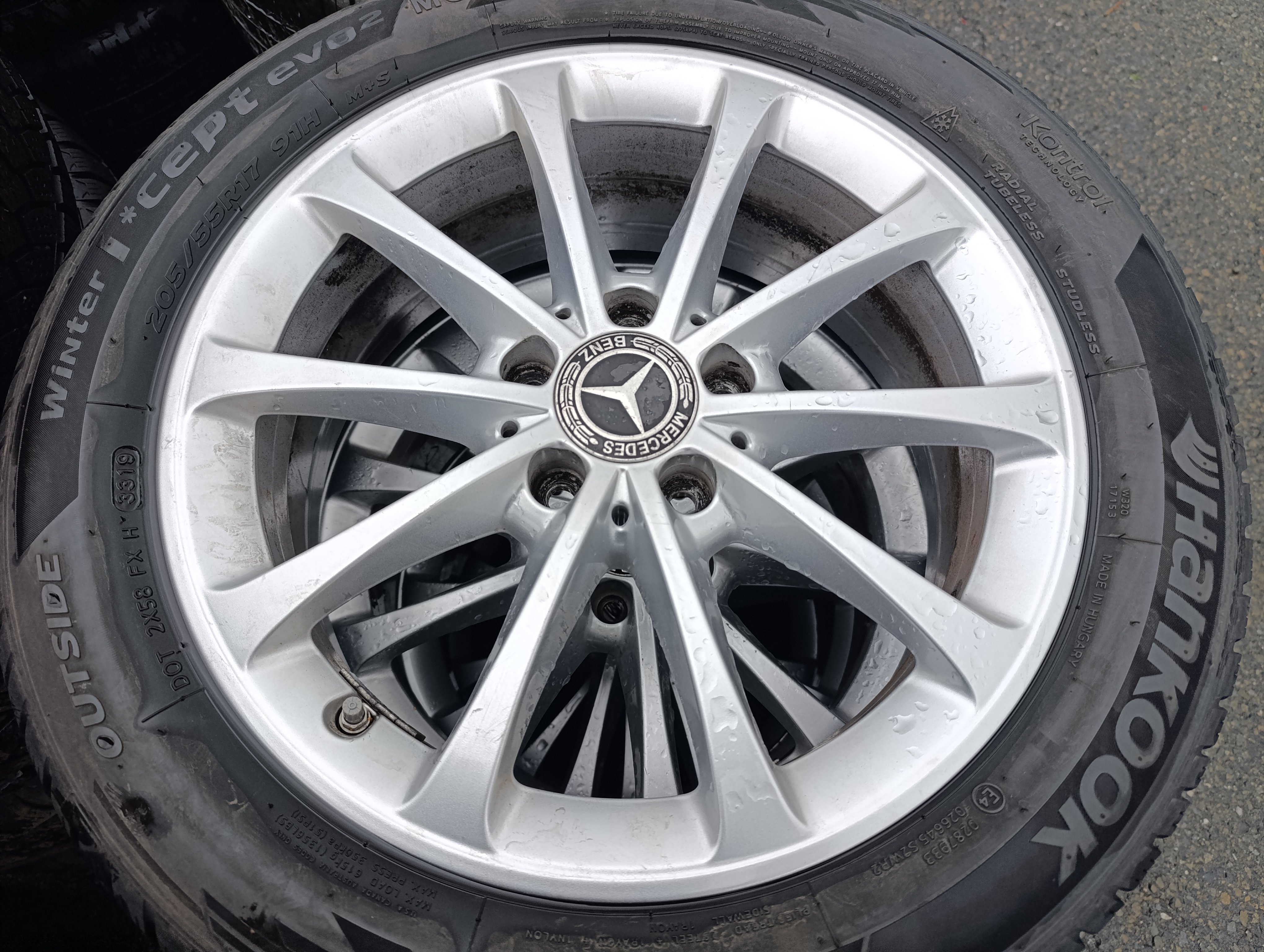 5x112 Mercedes 6,5Jx17 ET44 A1774010300 alu disky