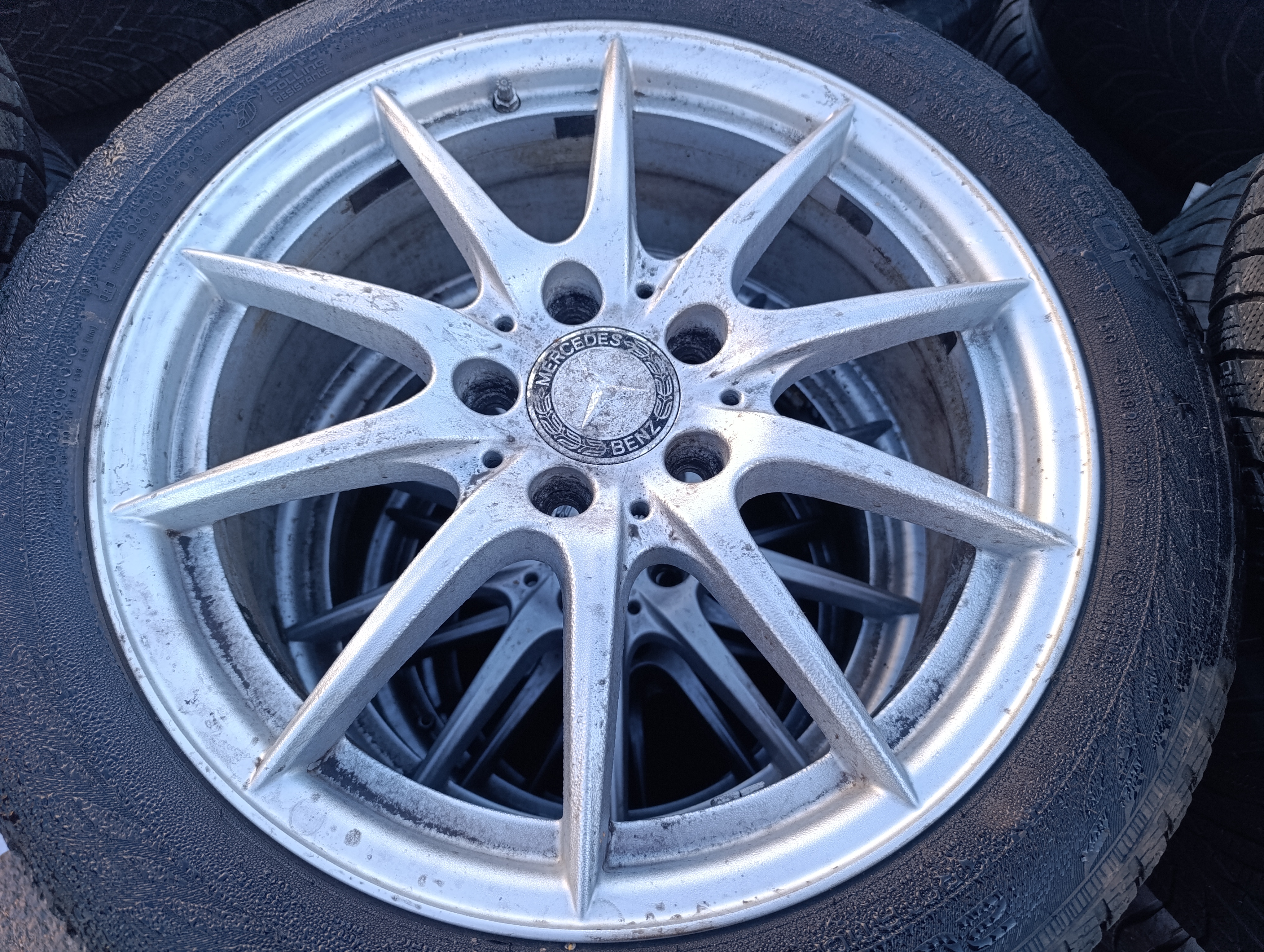 5x112 Mercedes 6,5Jx17 ET49 A2464010102 alu disky