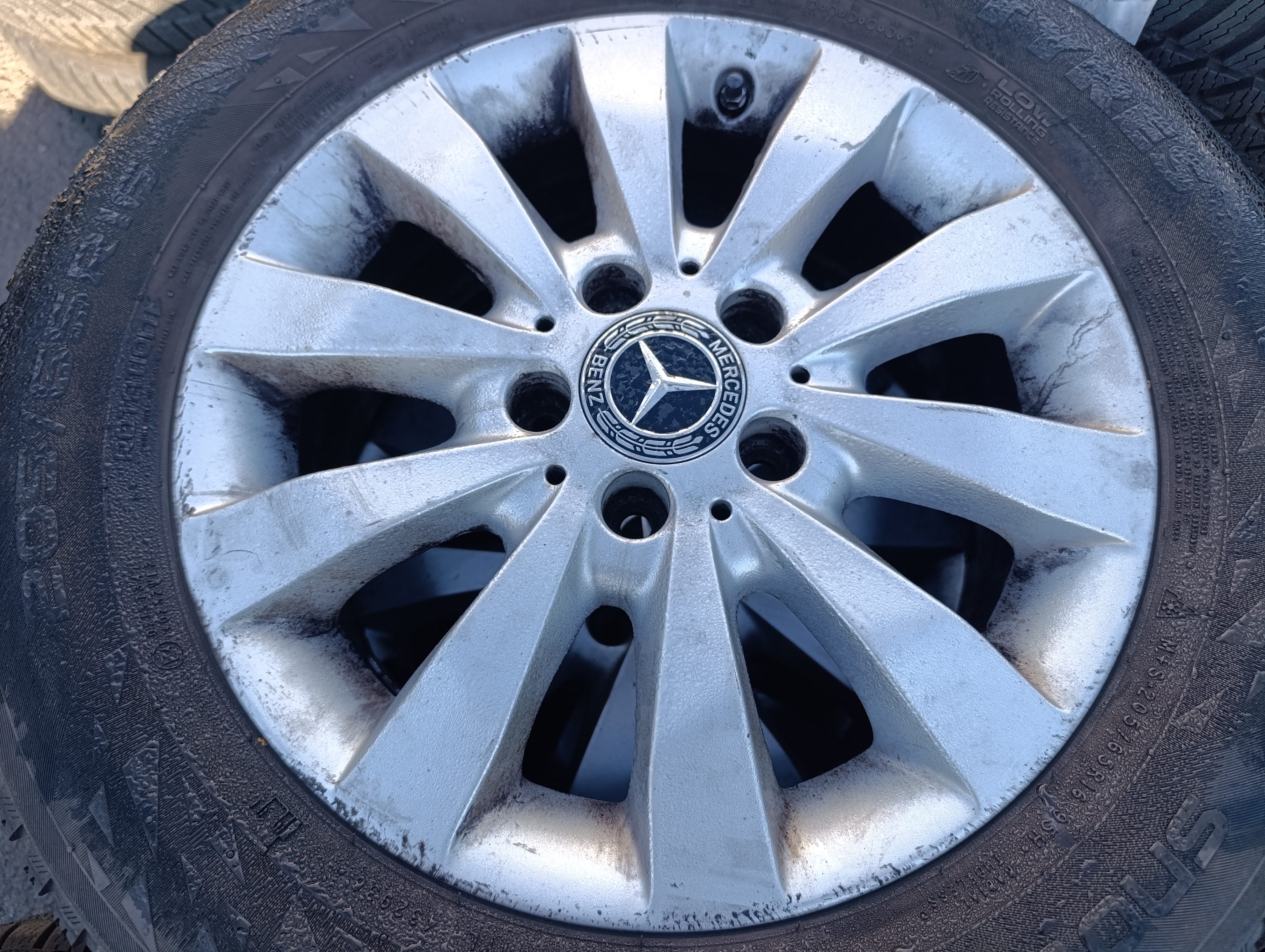 5x112 Mercedes Vito 6,5jx16 ET52 A4474010301 alu disky