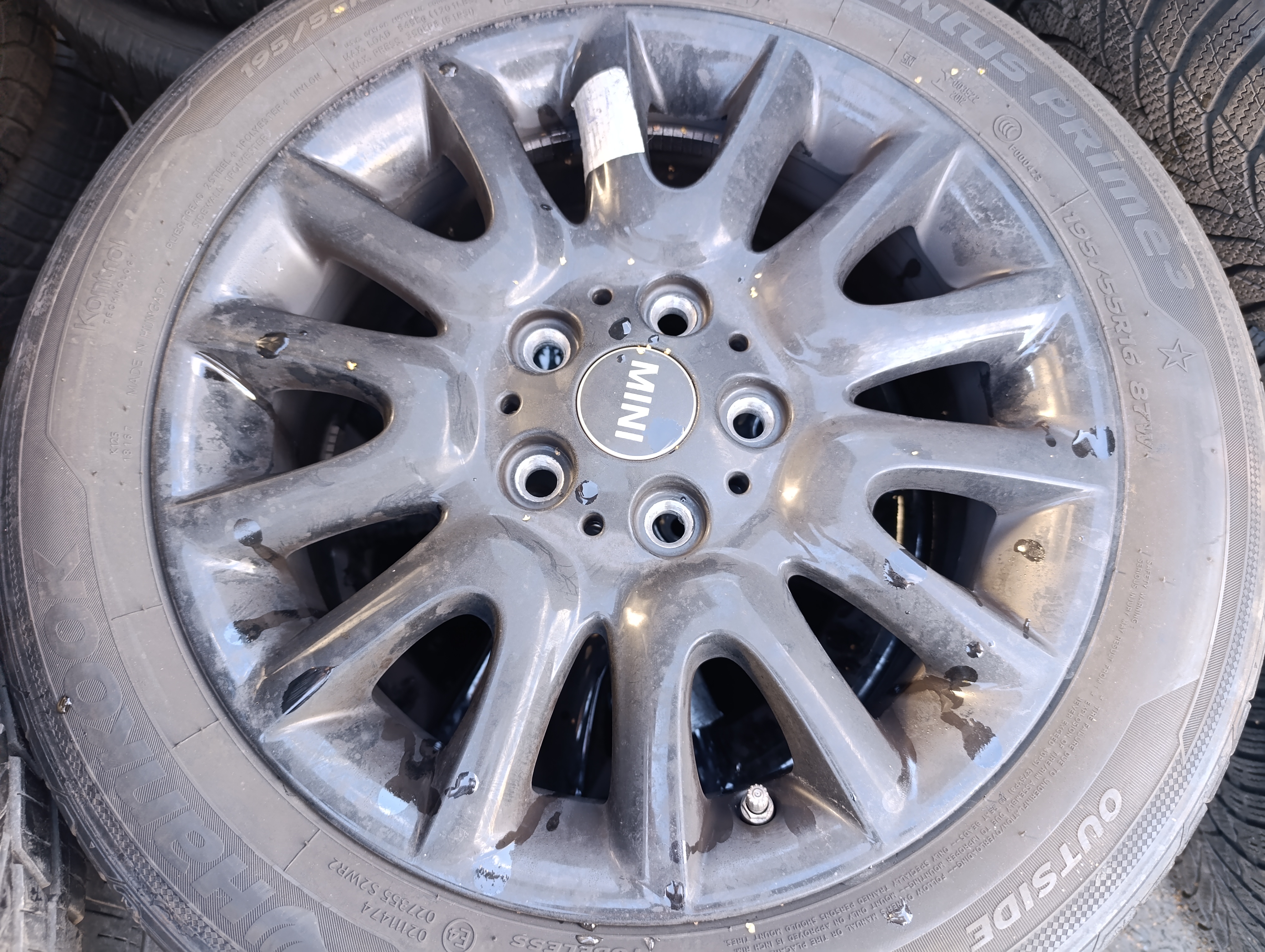 5x112 Mini 6,5Jx16 ET54 č. 6855104 alu disky