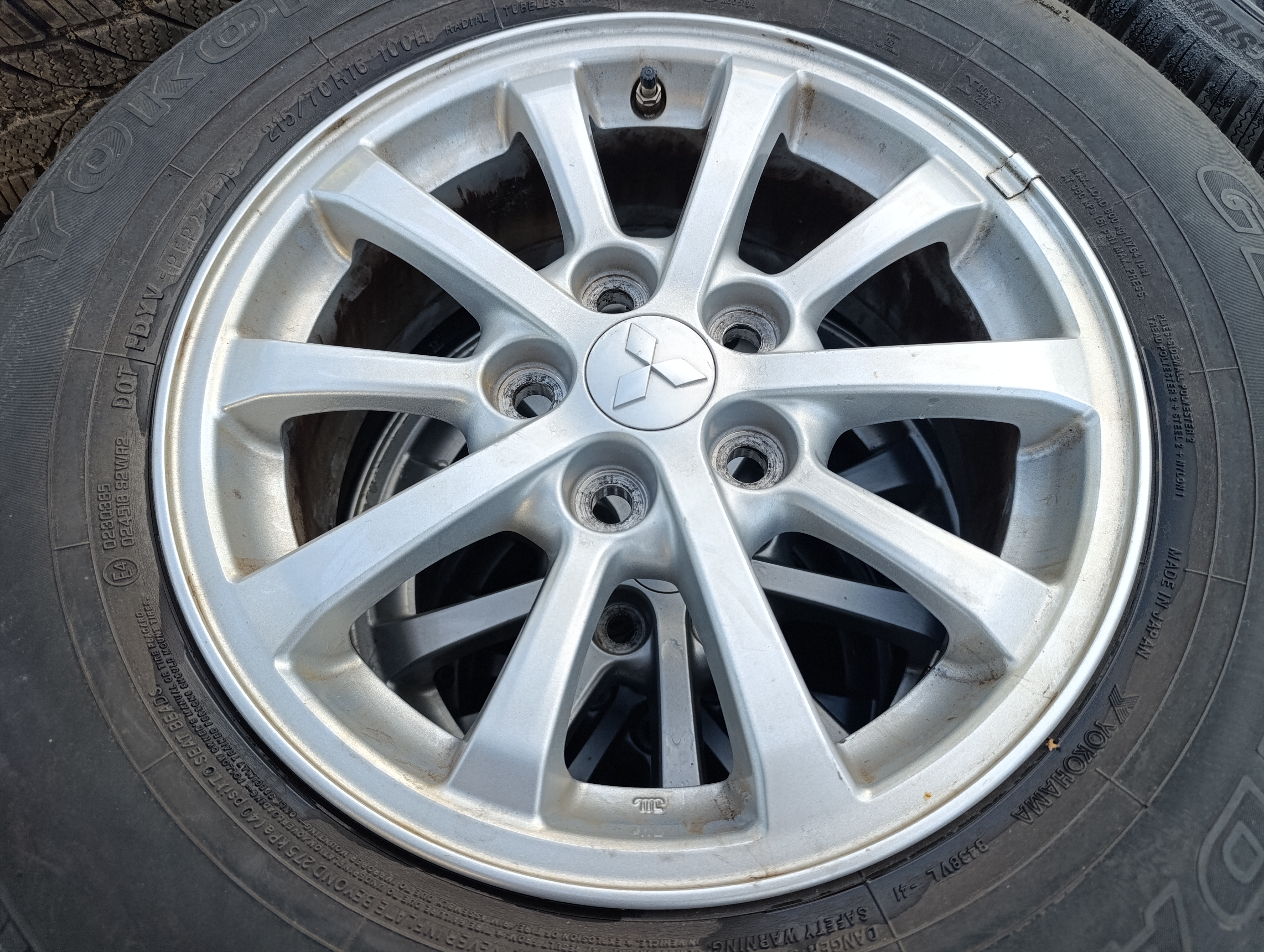 5x114,3 Mitsubishi ASX 6,5Jx16 ET46 alu disky