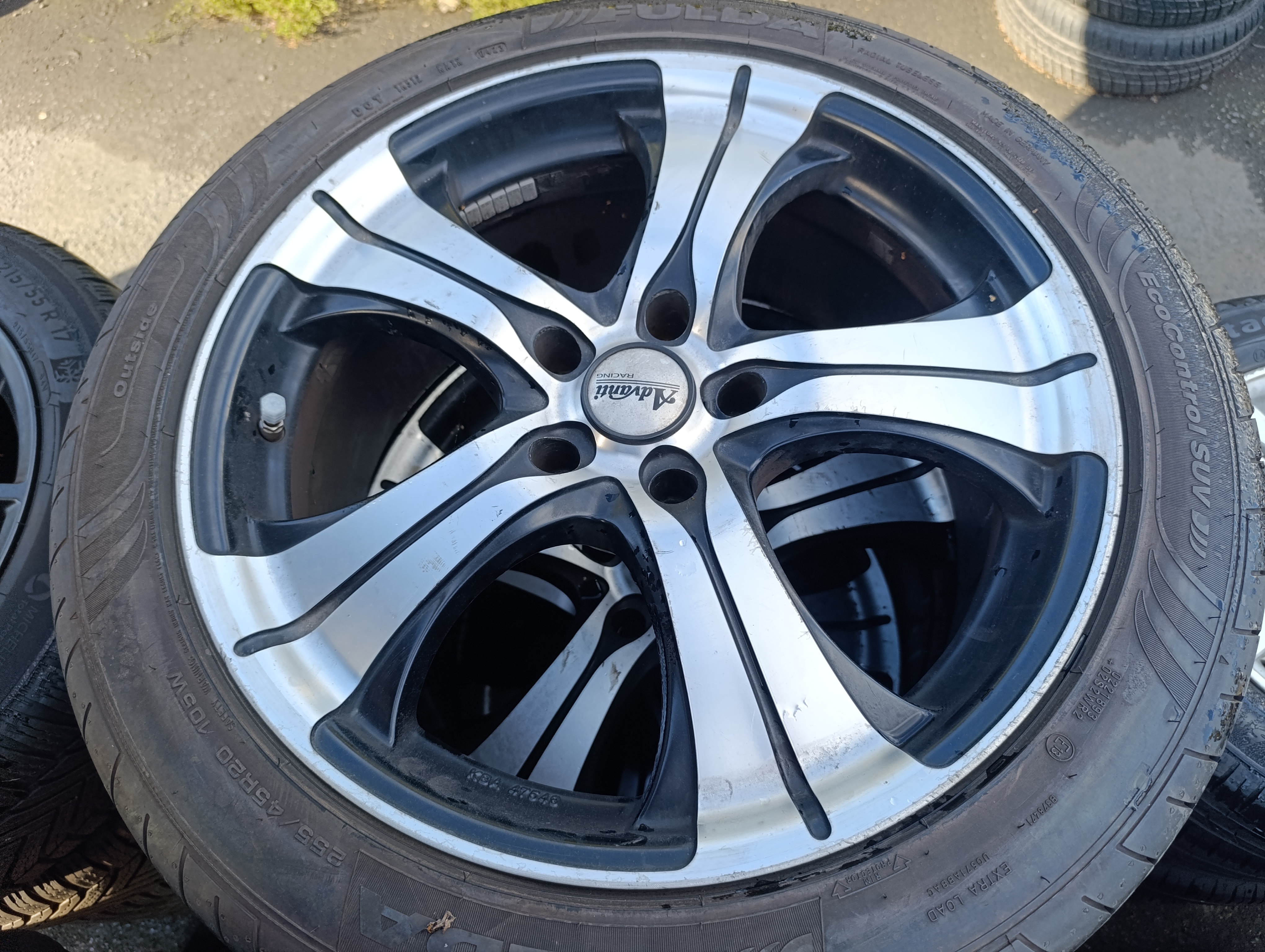 5x127 Advanti 9Jx20 ET35 alu disky