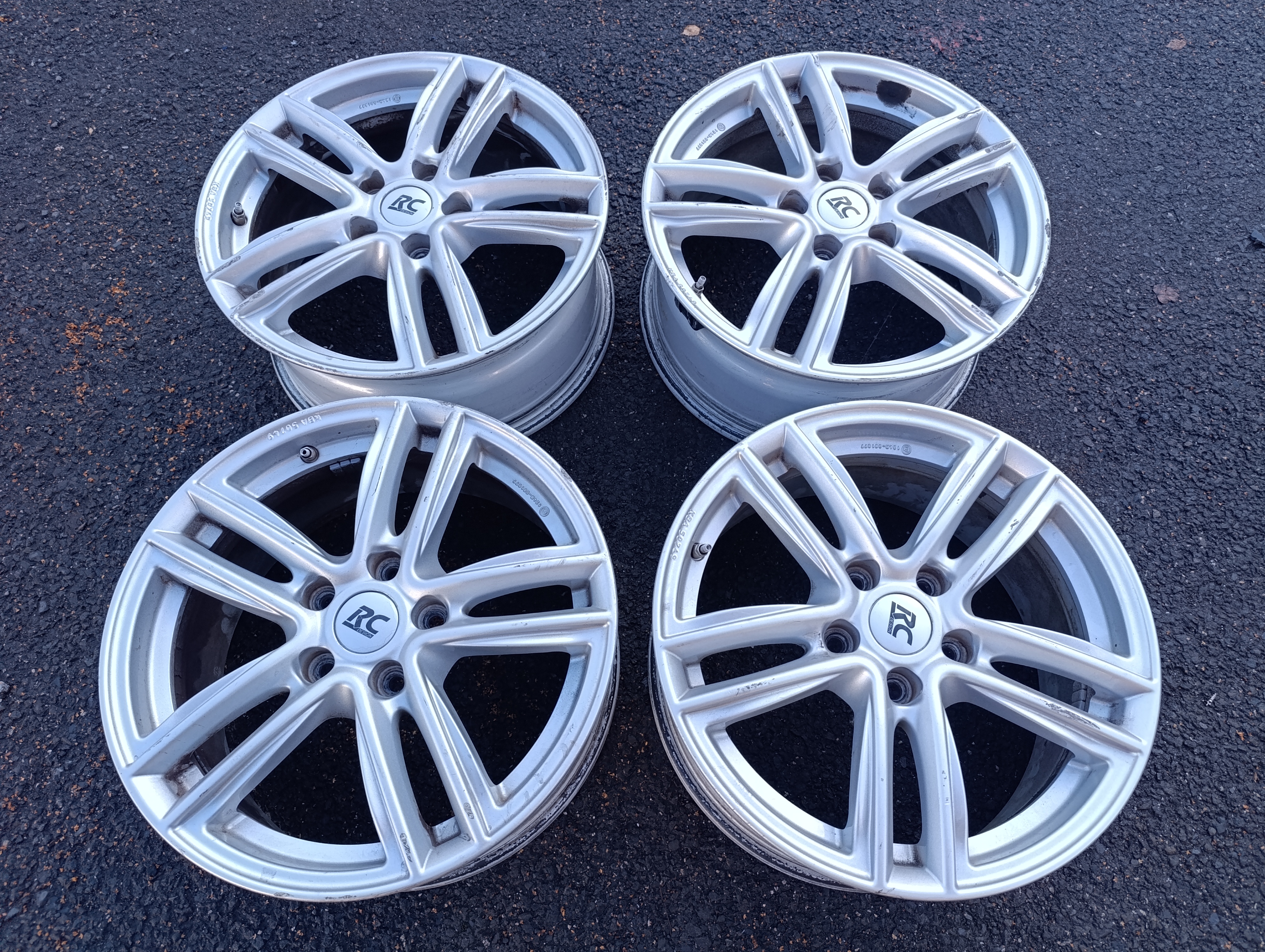 5x114,3 Brock 7,5Jx17 ET52,5 alu disky