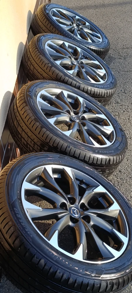 5x114,3 Mazda CX-5 7Jx19 ET50 č. KC392 alu disky
