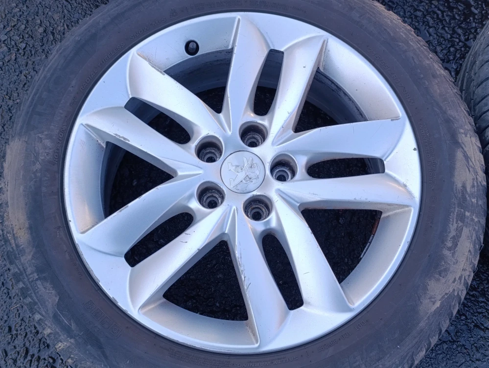 5x108 Peugeot 508 7Jx17 ET46 alu disky