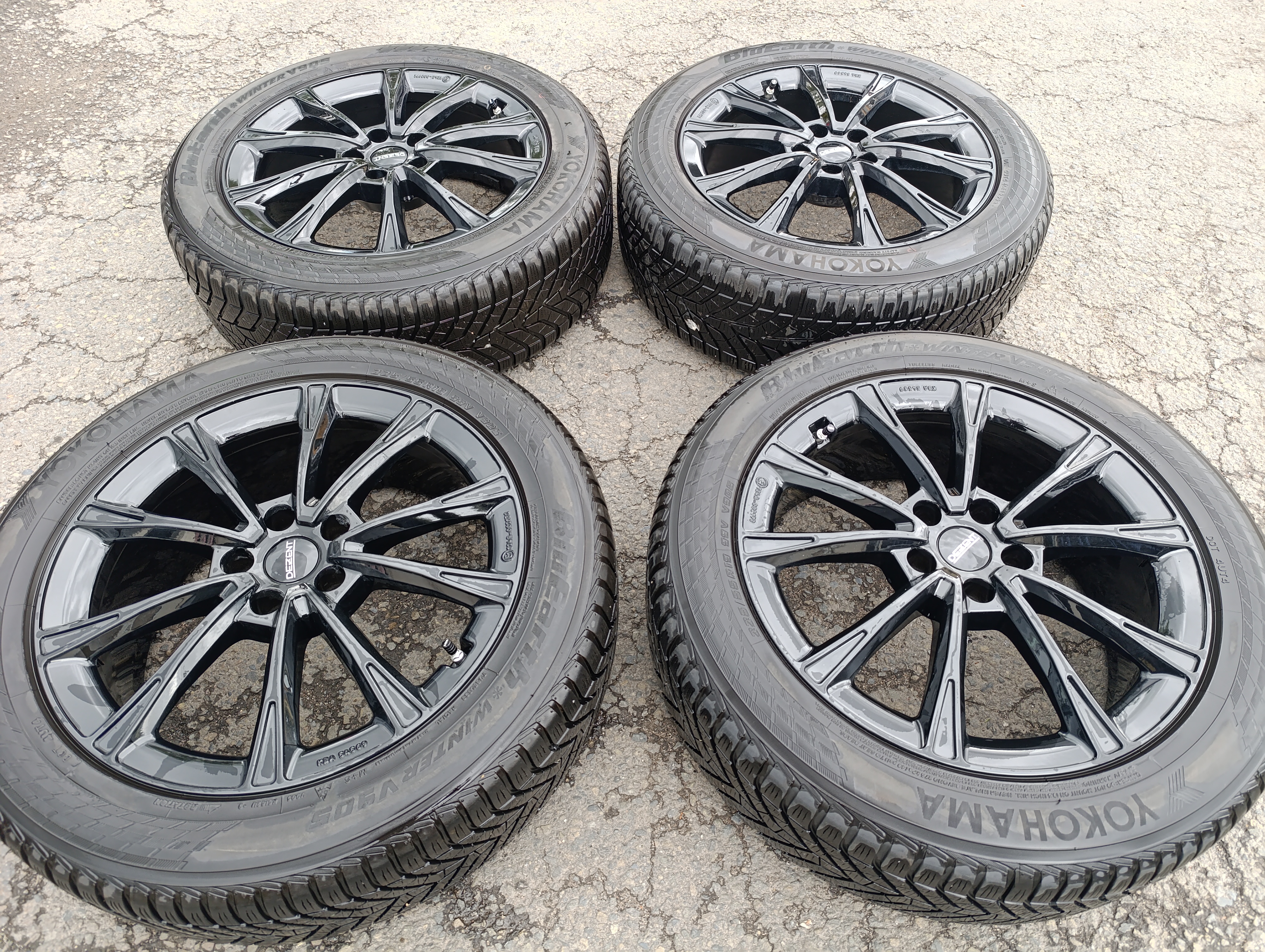 5x114,3 DEZENT AR (Nissan Xtrail) 7,5Jx19 ET40 alu disky
