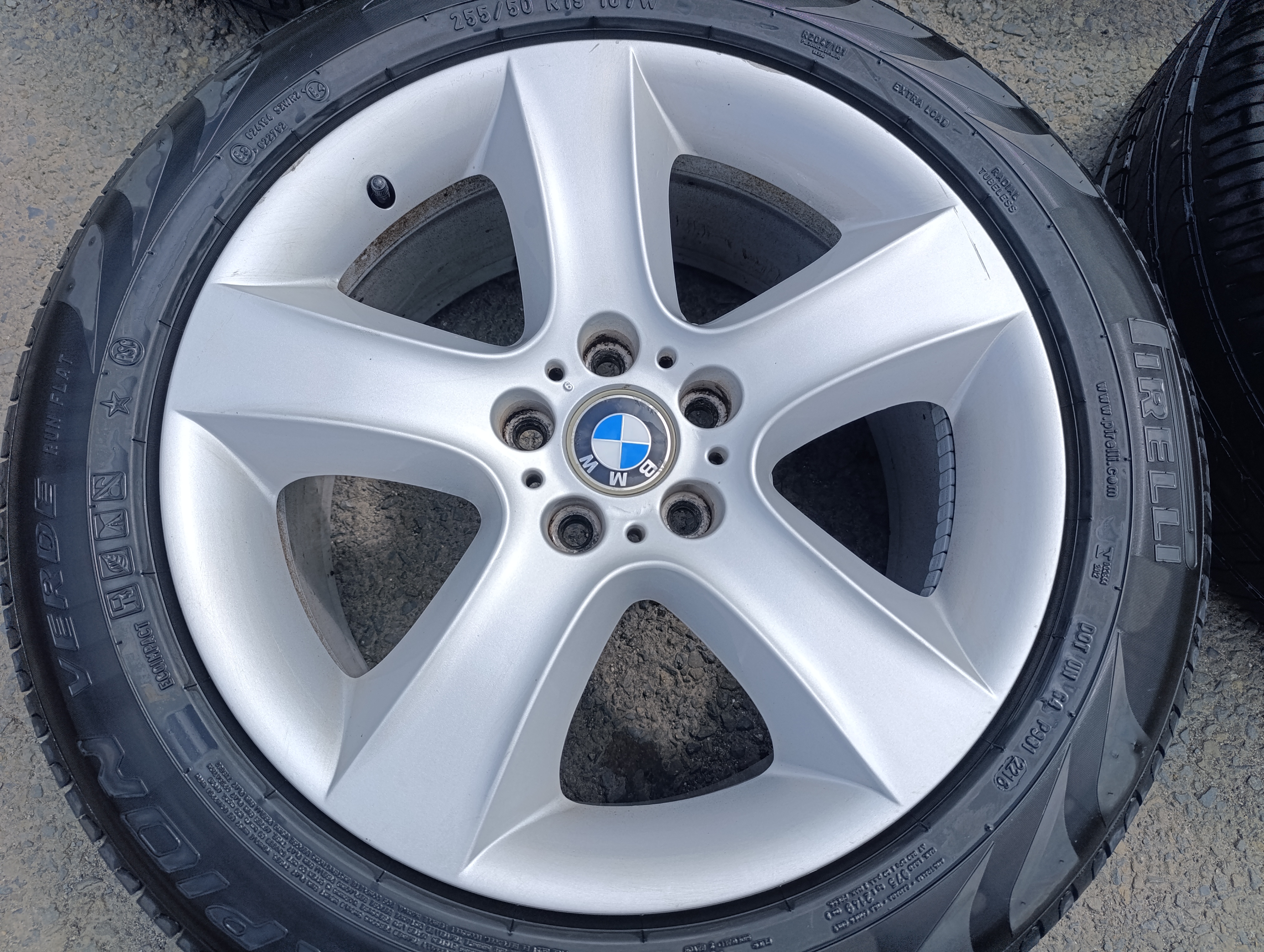 5x120 BMW X5 9Jx19 ET48 č.6772245 alu disky