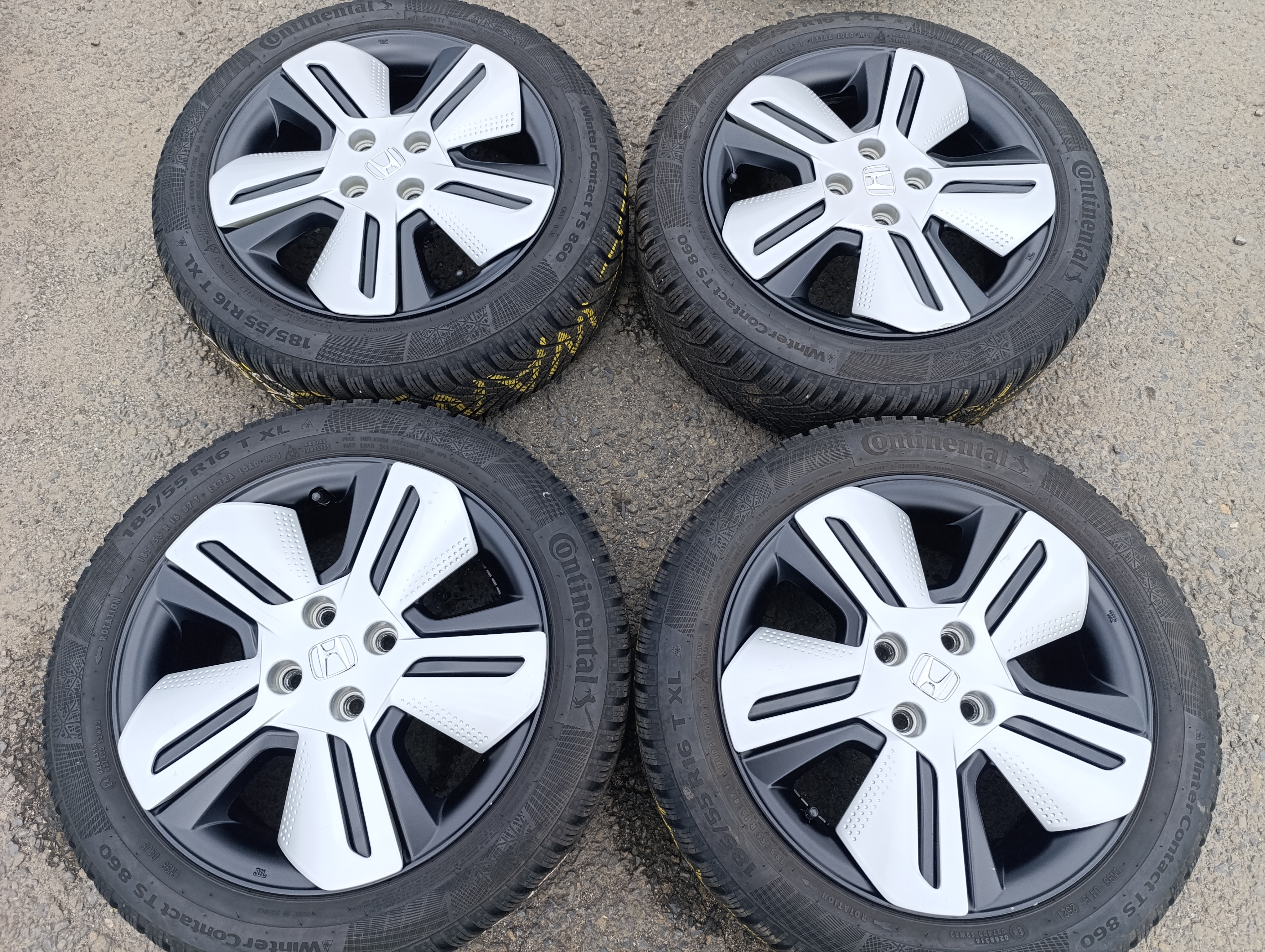 4x100 Honda Jazz 6Jx16 ET50 č.16060DTZA alu disky
