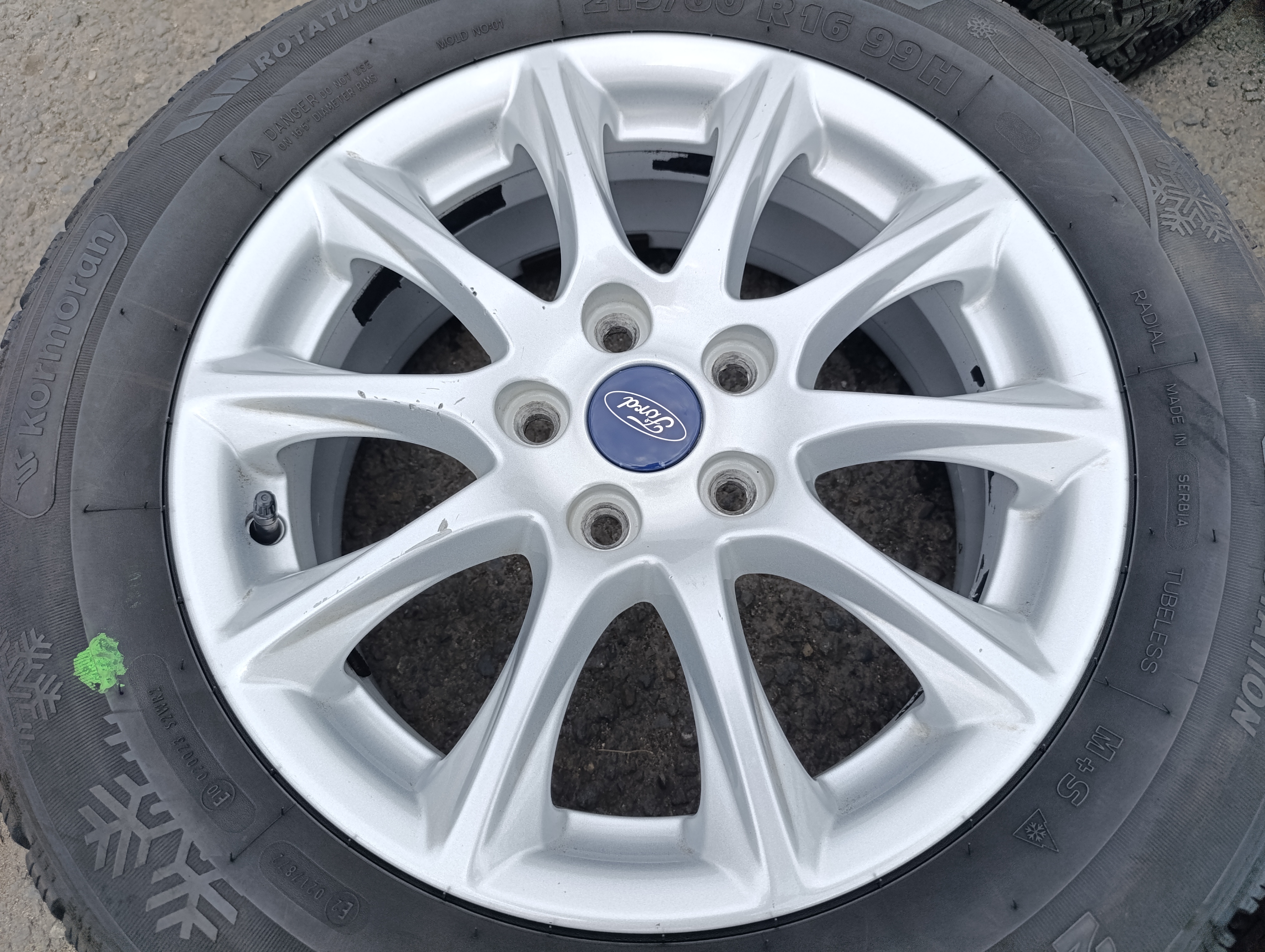 5x108 Ford Mondeo 6,5Jx16 ET50 č.DS7C-1007-K2A alu disky