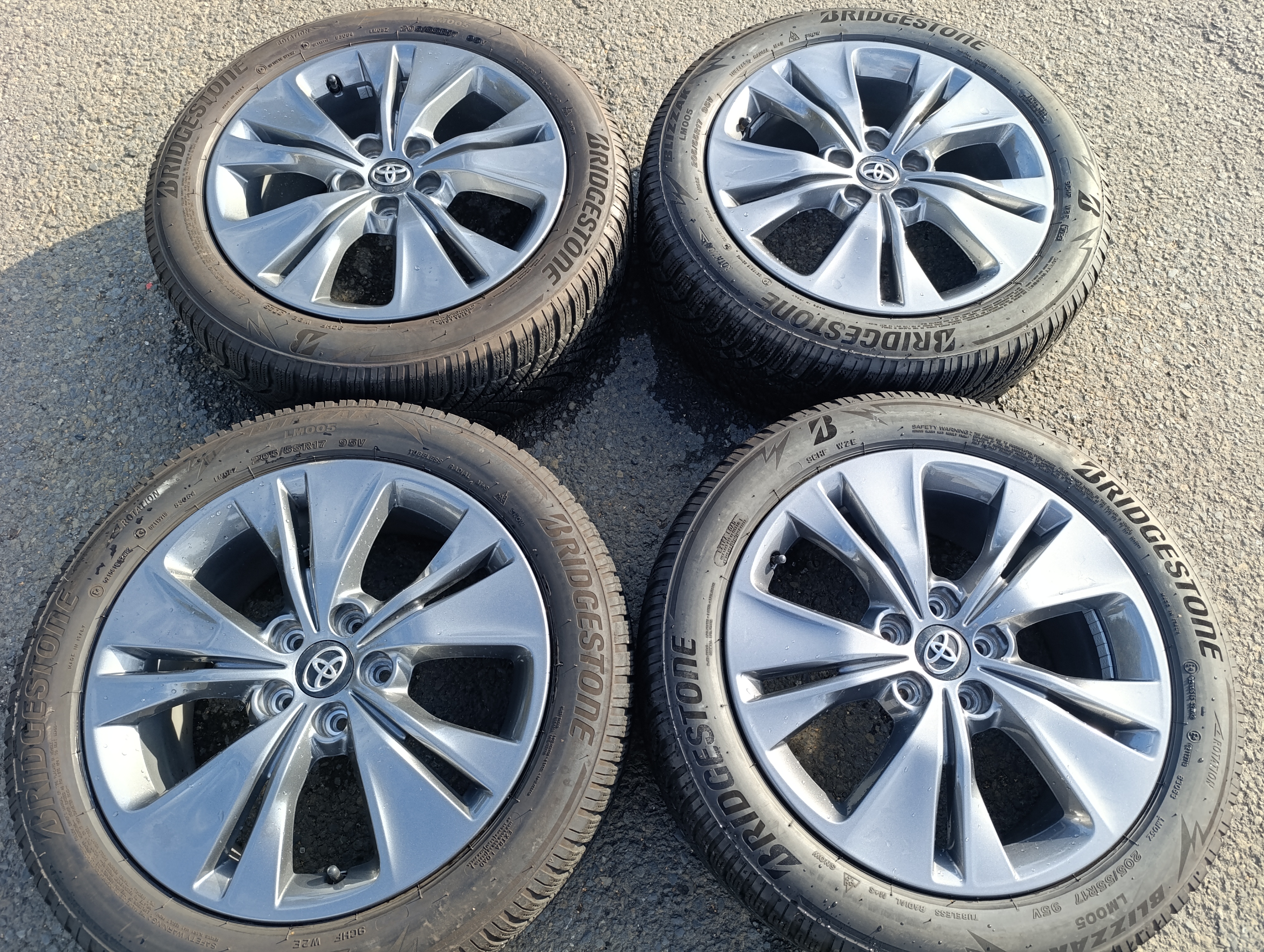 5x108 Toyota Proace 7Jx17 ET50 č. 9677495177 Citroen Peugeot alu disky