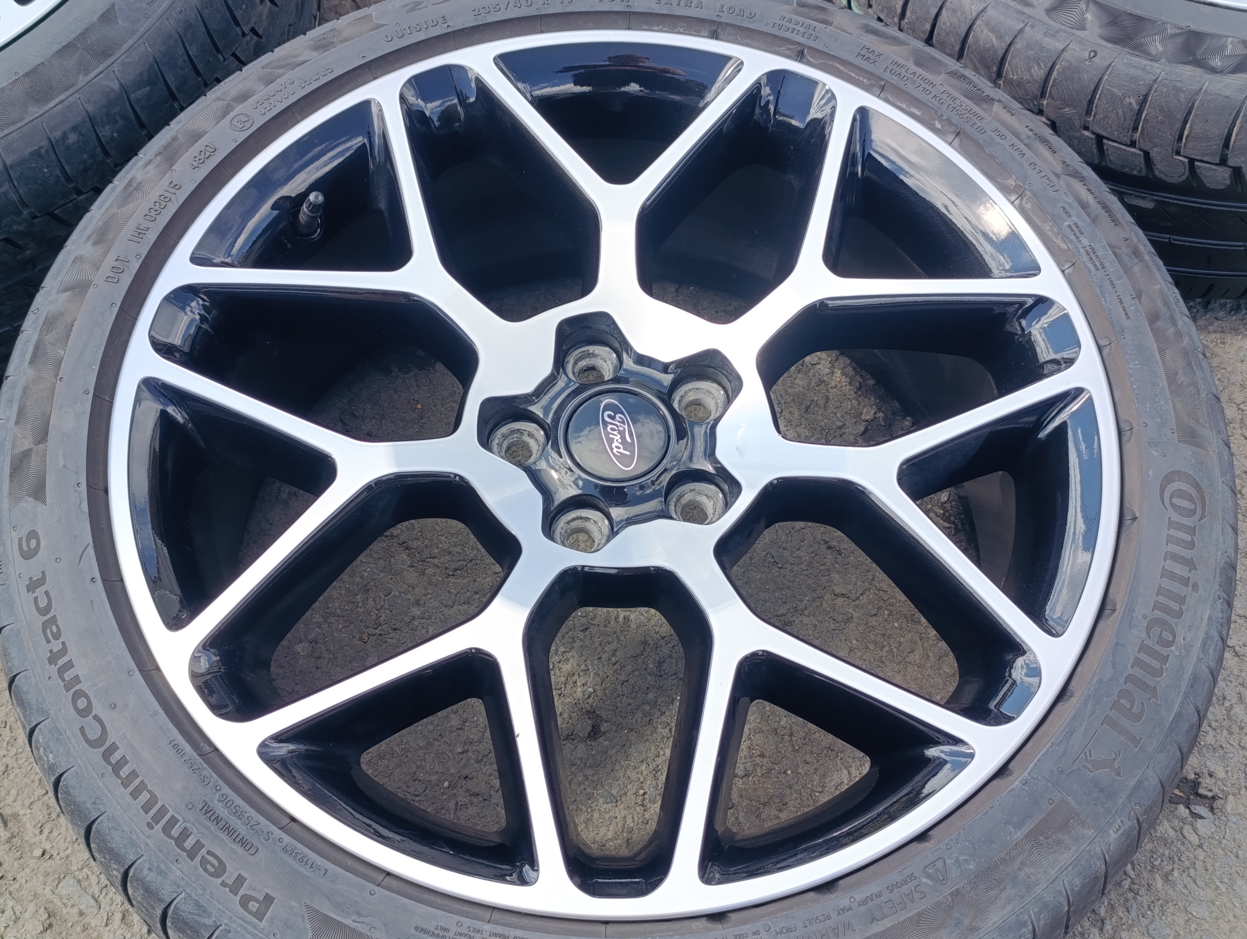 5x108 Ford Mondeo MK 8Jx19 ET55 č.GS7J-1007-BB alu disky