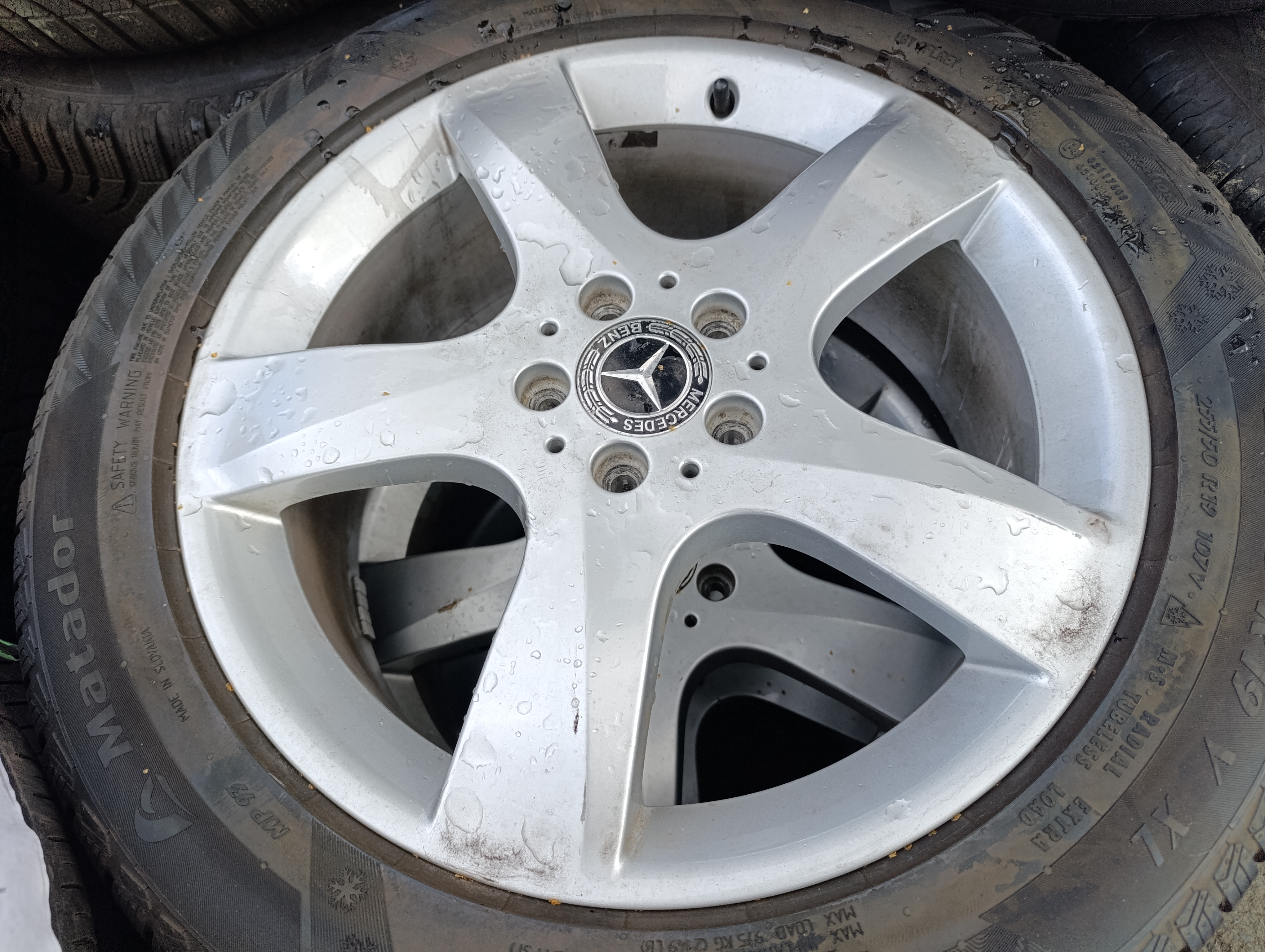 5x112 Mercedes R W251 8Jx19 ET67 č.A2514013902 alu disky