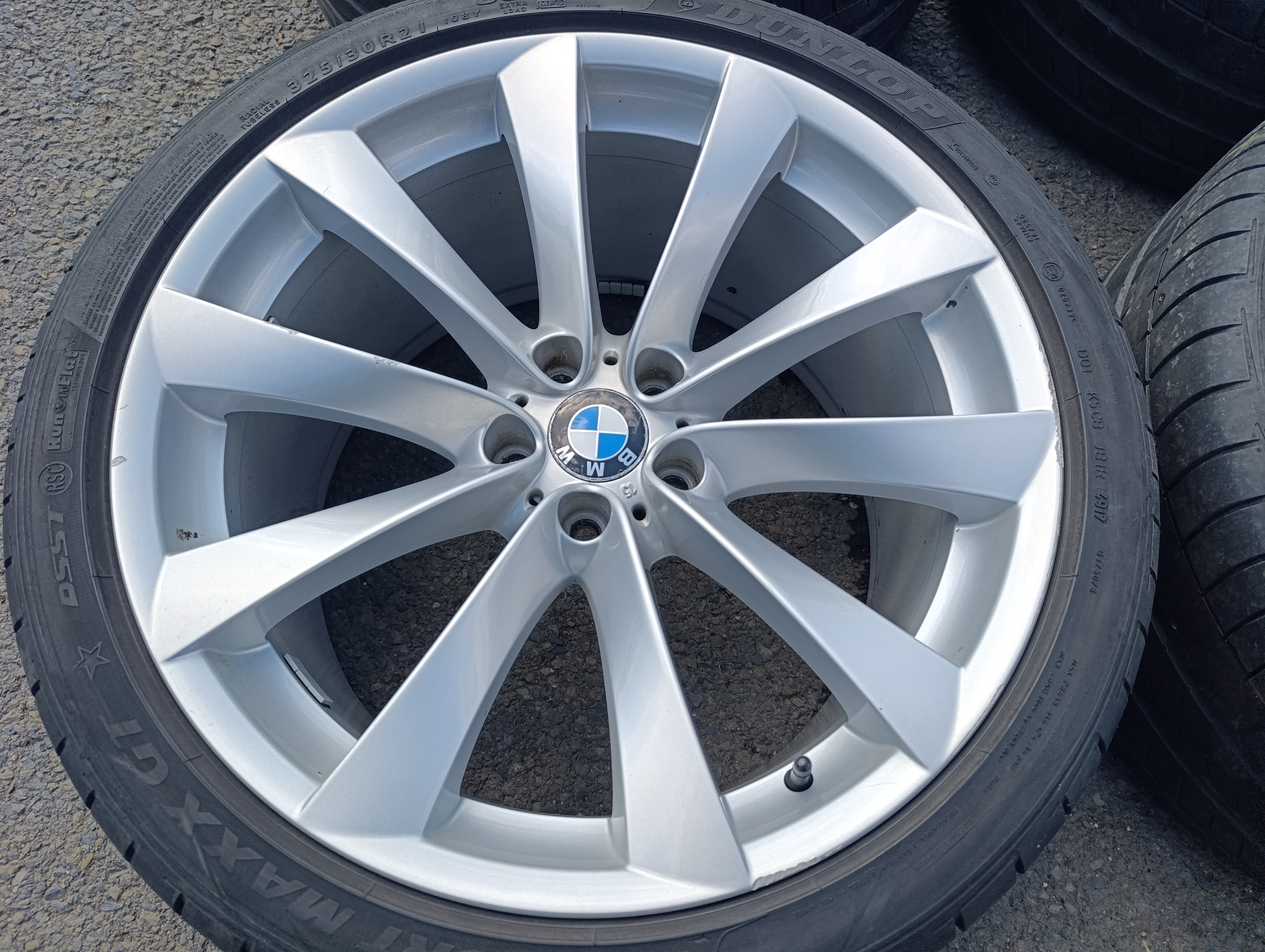 5x120 BMW X5 alu disky 21" dvourozměrná sada, alu disky