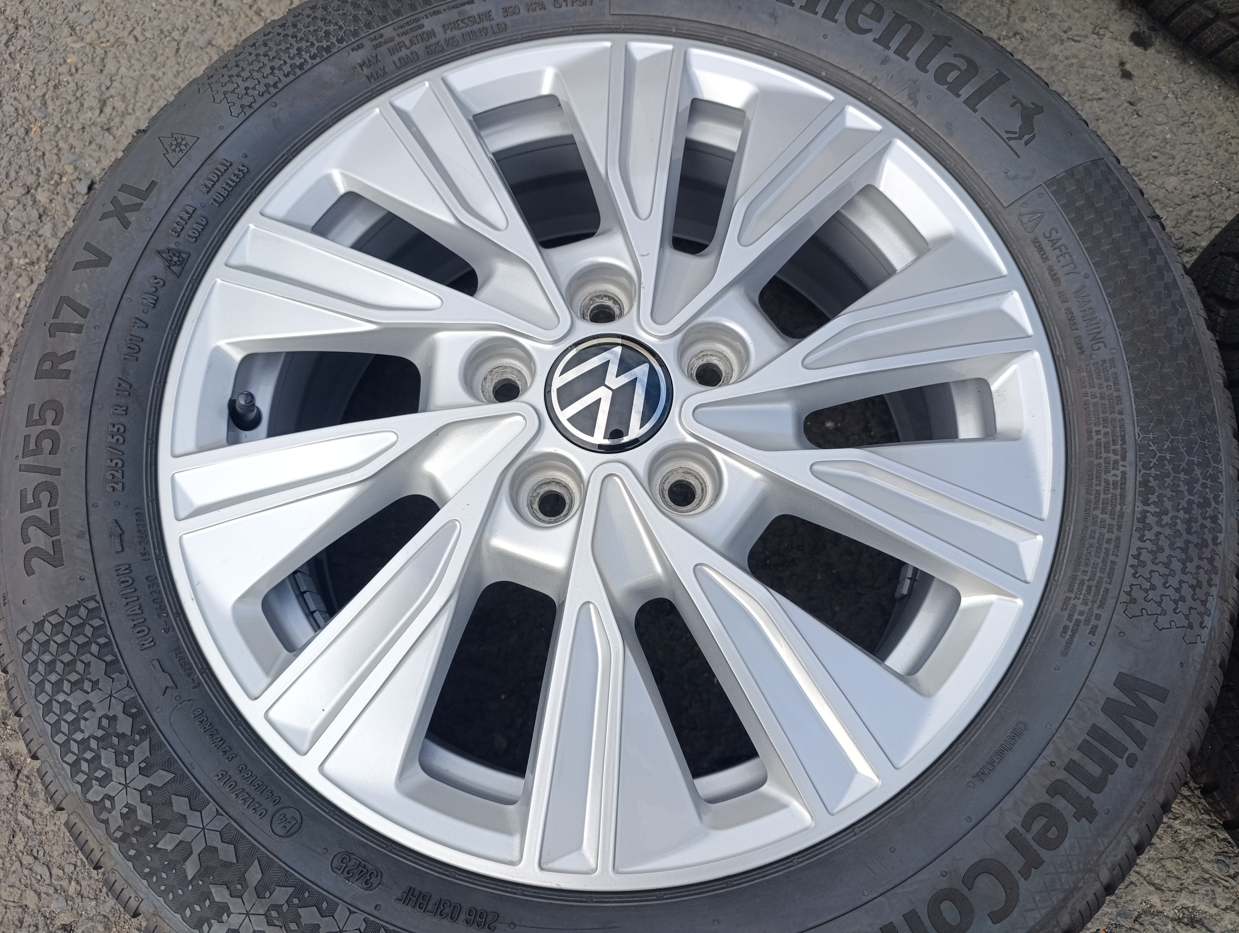 5x112 VW T7 Multivan 6,5Jx17 ET60 alu disky