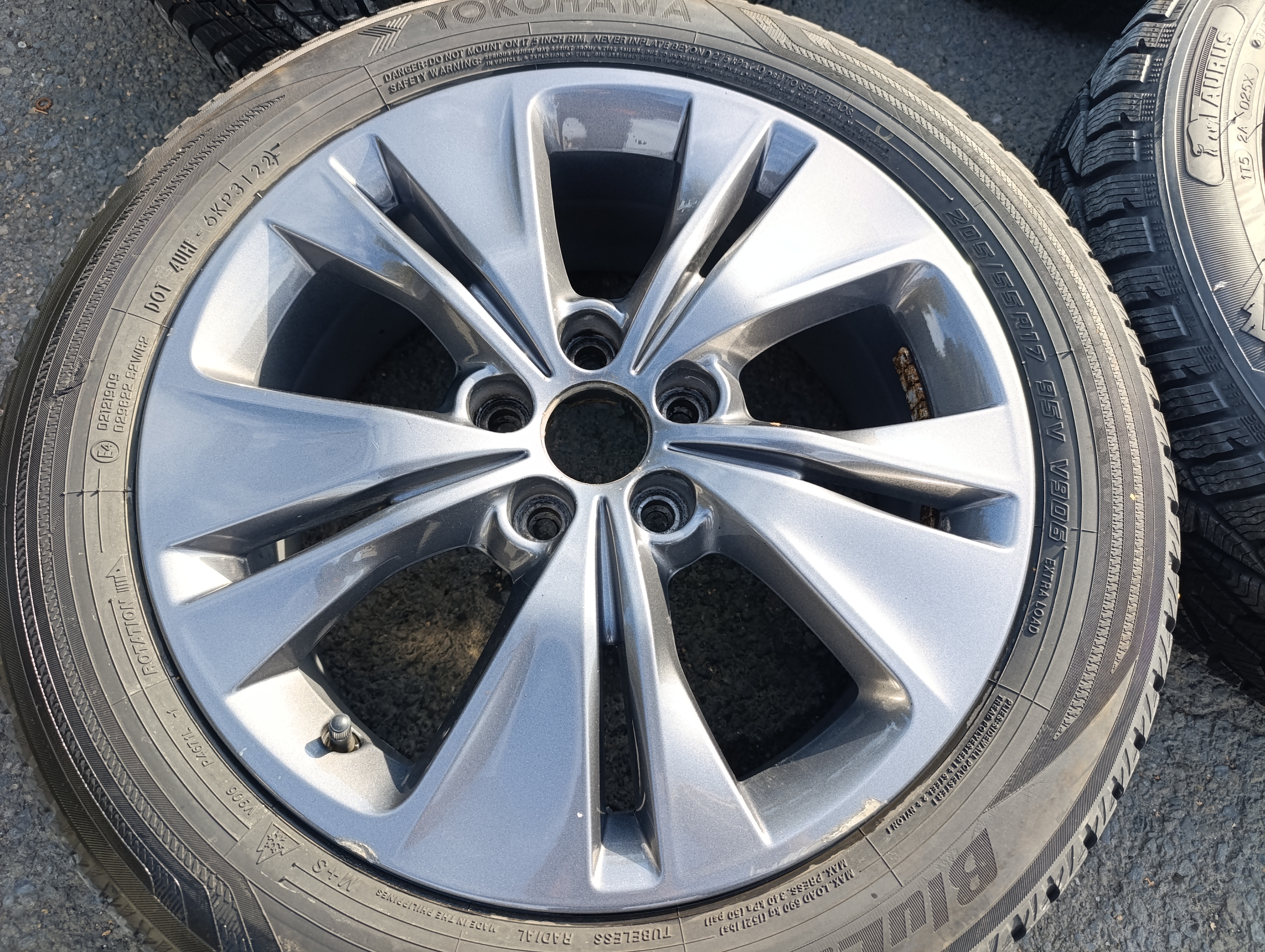 5x108 Toyota Proace City Verso 7Jx17 ET50 alu disky