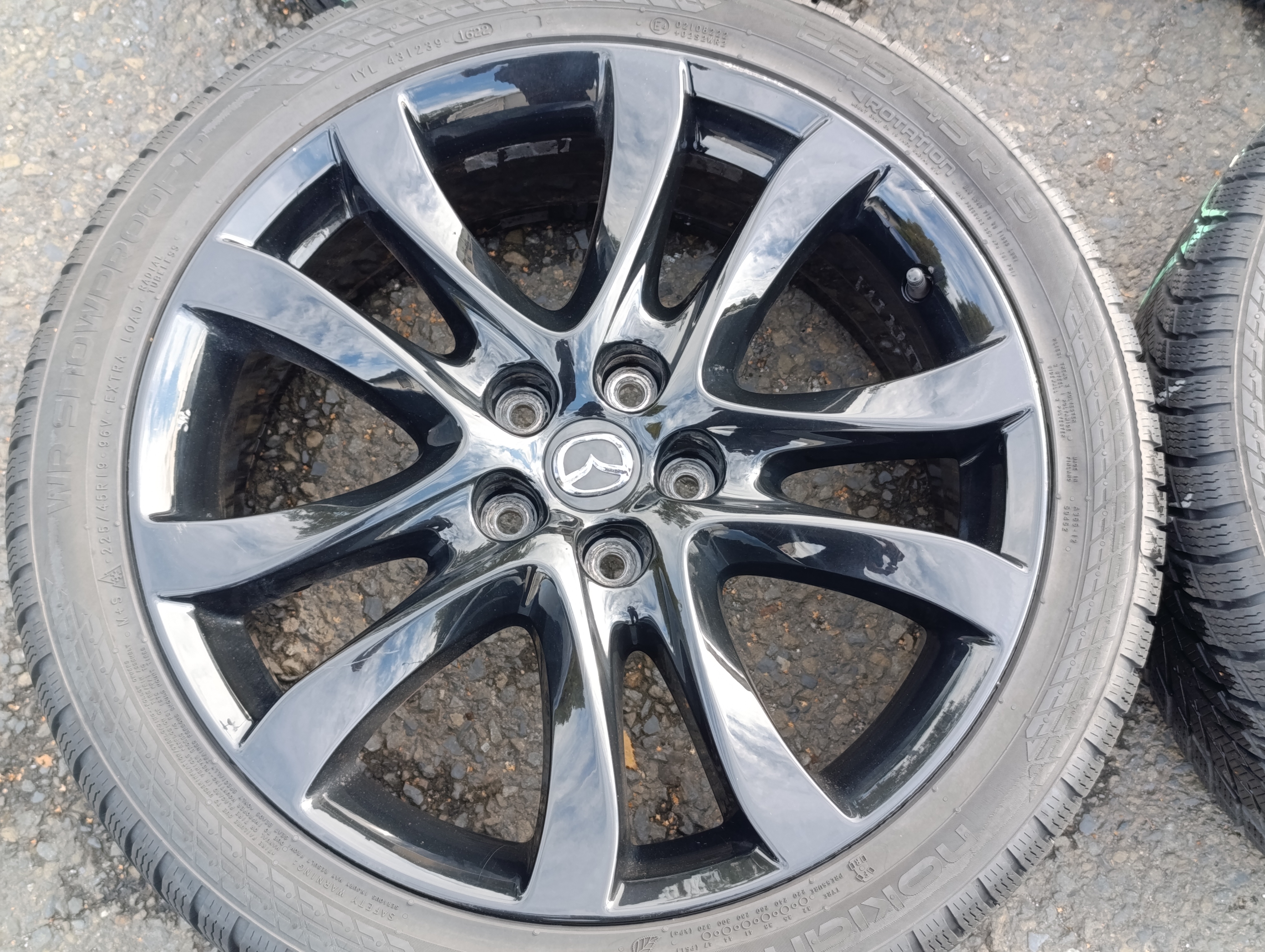 5x114,3 Mazda 6 7,5Jx19 ET45 9965087590 alu disky