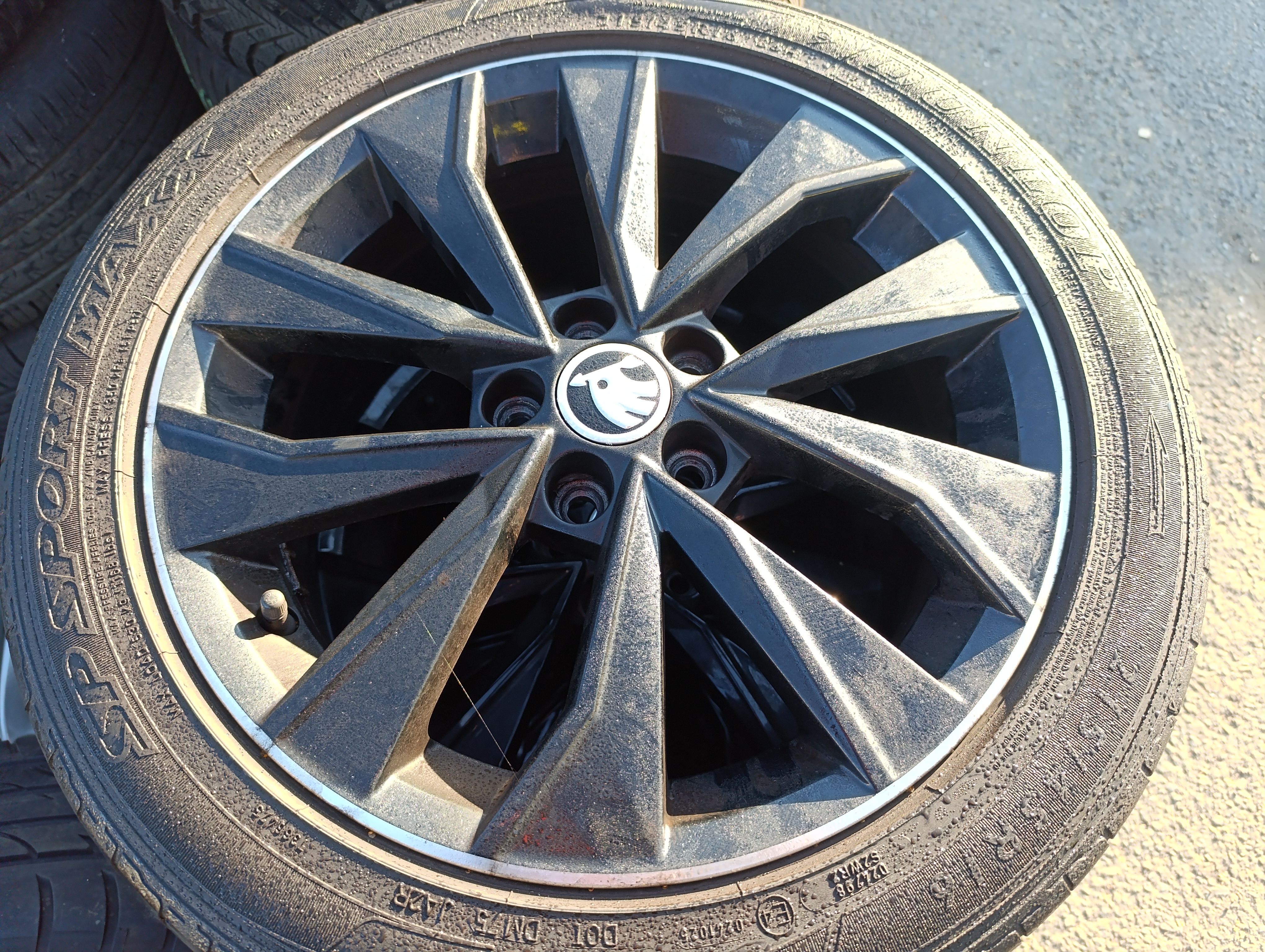 5x100 Škoda Rapid 7Jx16 ET46 alu disky