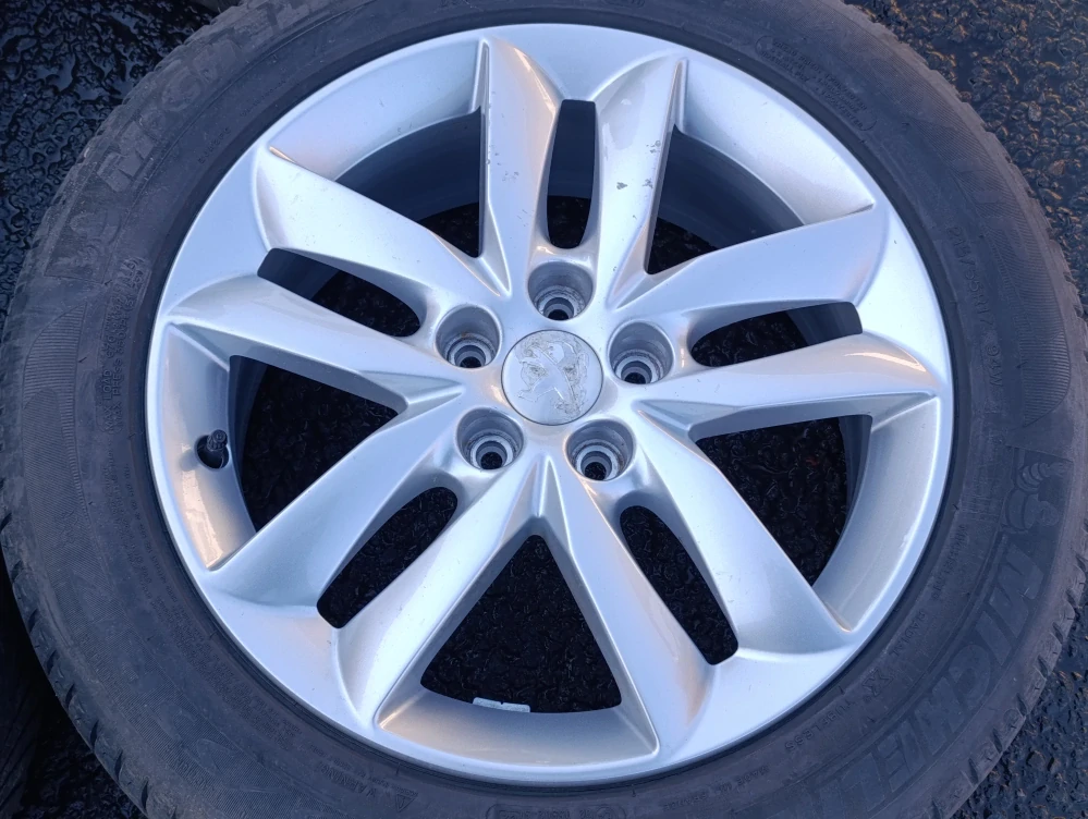 5x108 Peugeot 508 7Jx17 ET46 alu disky