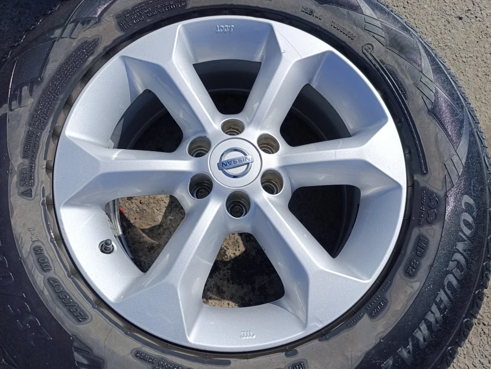 6x114,3 Nissan 7Jx17 ET30 Navara Pathfinder alu disky
