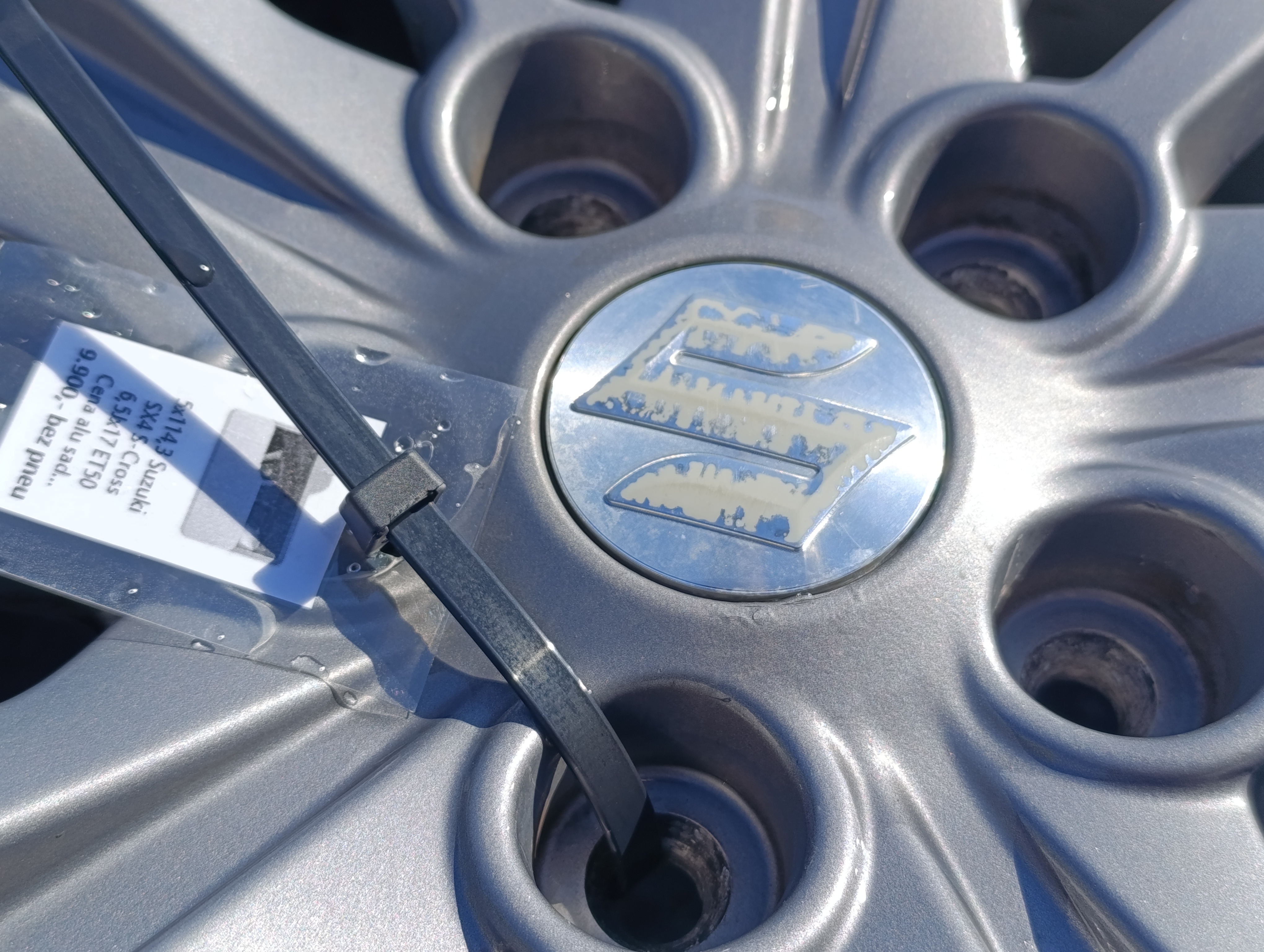5x114,3 Suzuki SX4 S-Cross 6,5Jx17 ET50 alu disky