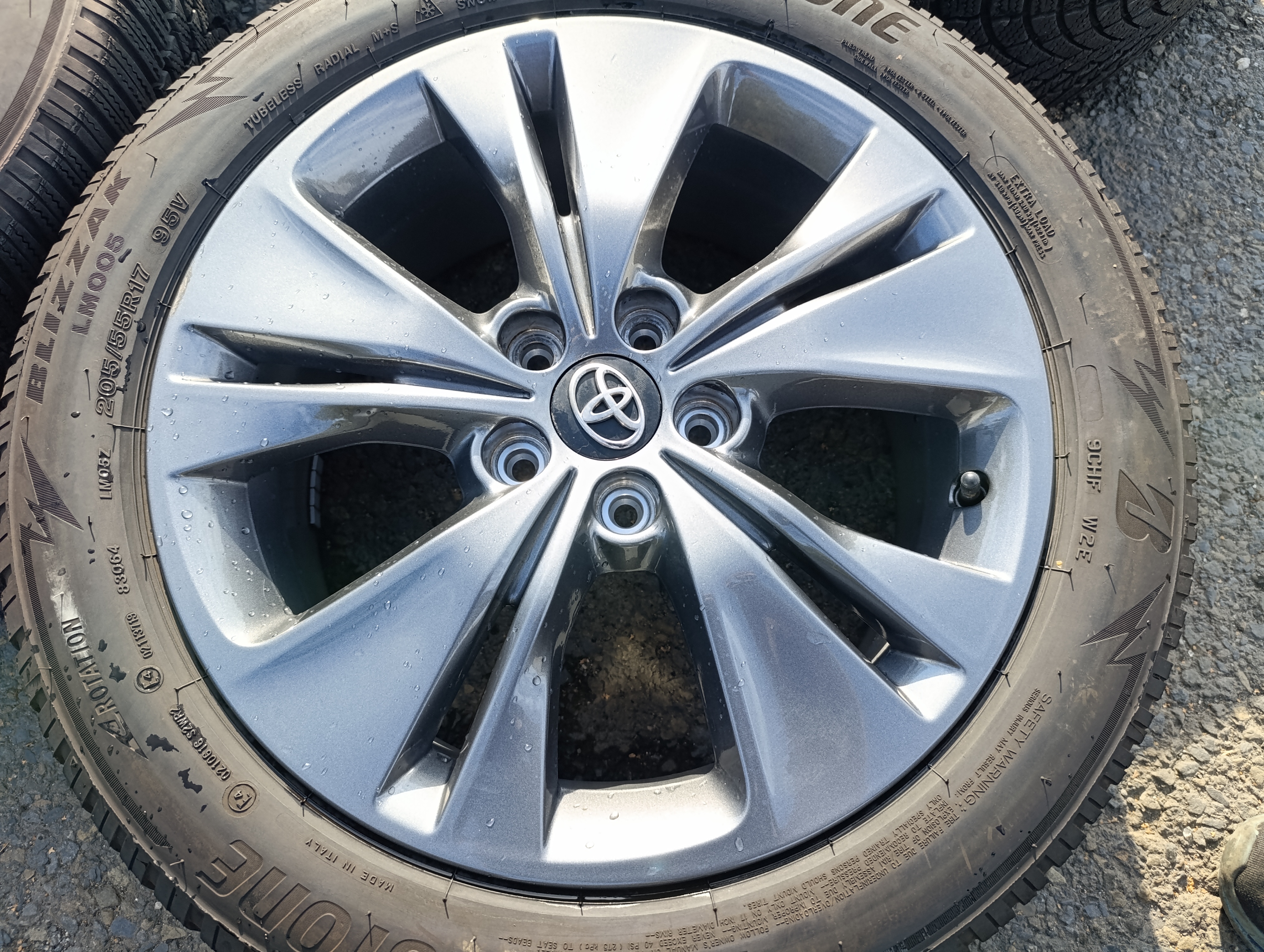 5x108 Toyota Proace 7Jx17 ET50 č. 9677495177 Citroen Peugeot alu disky