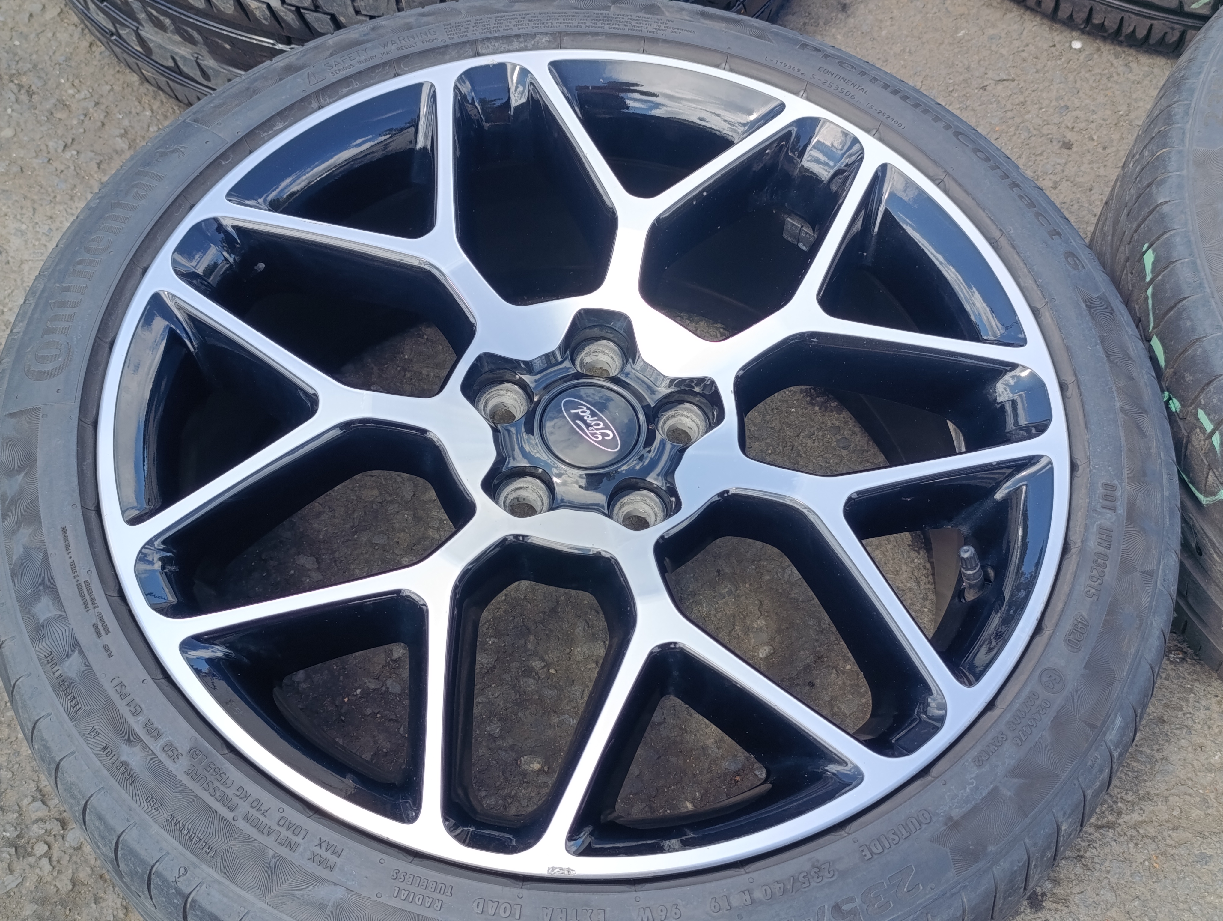 5x108 Ford Mondeo MK 8Jx19 ET55 č.GS7J-1007-BB alu disky