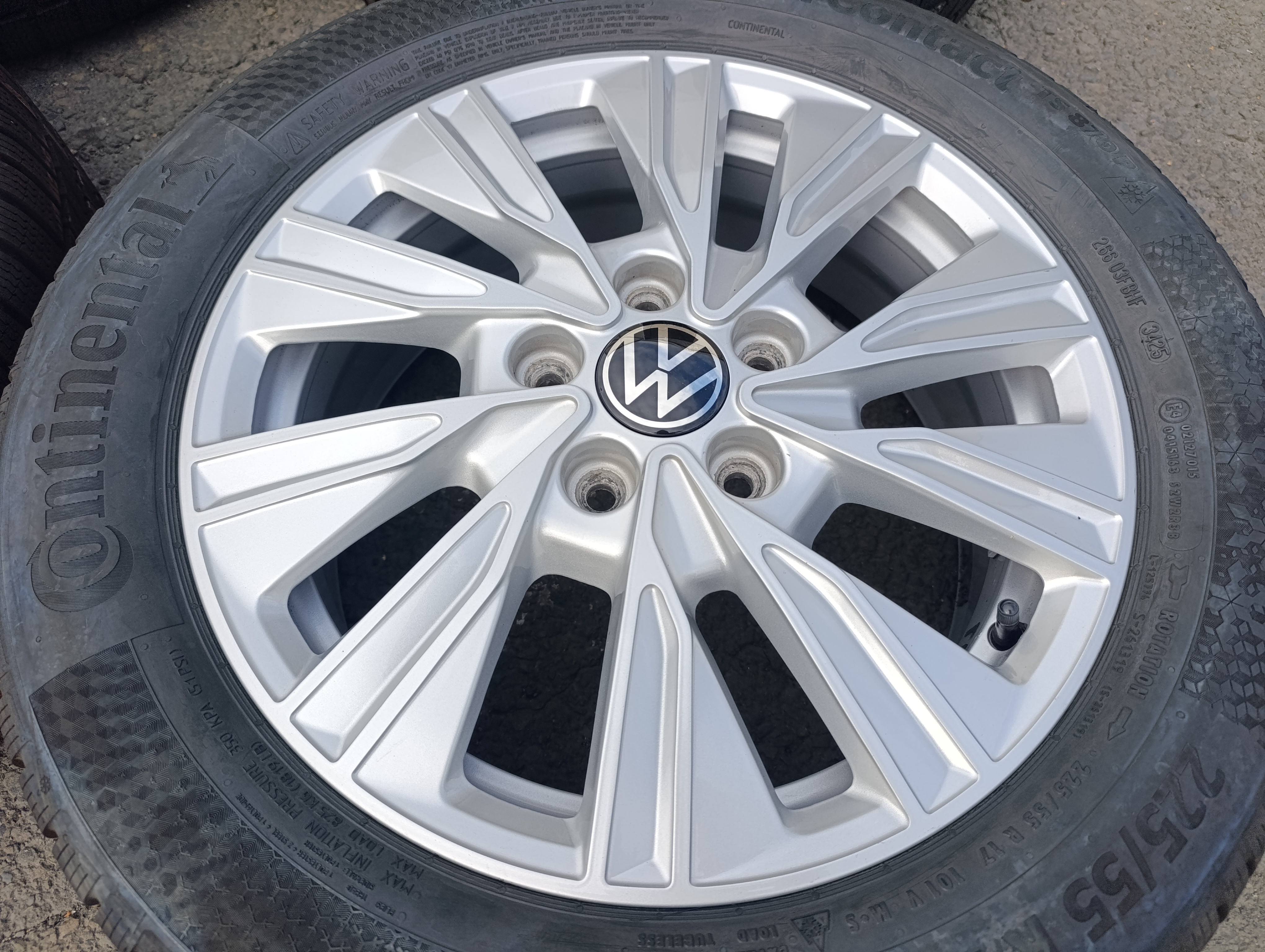5x112 VW T7 Multivan 6,5Jx17 ET60 alu disky