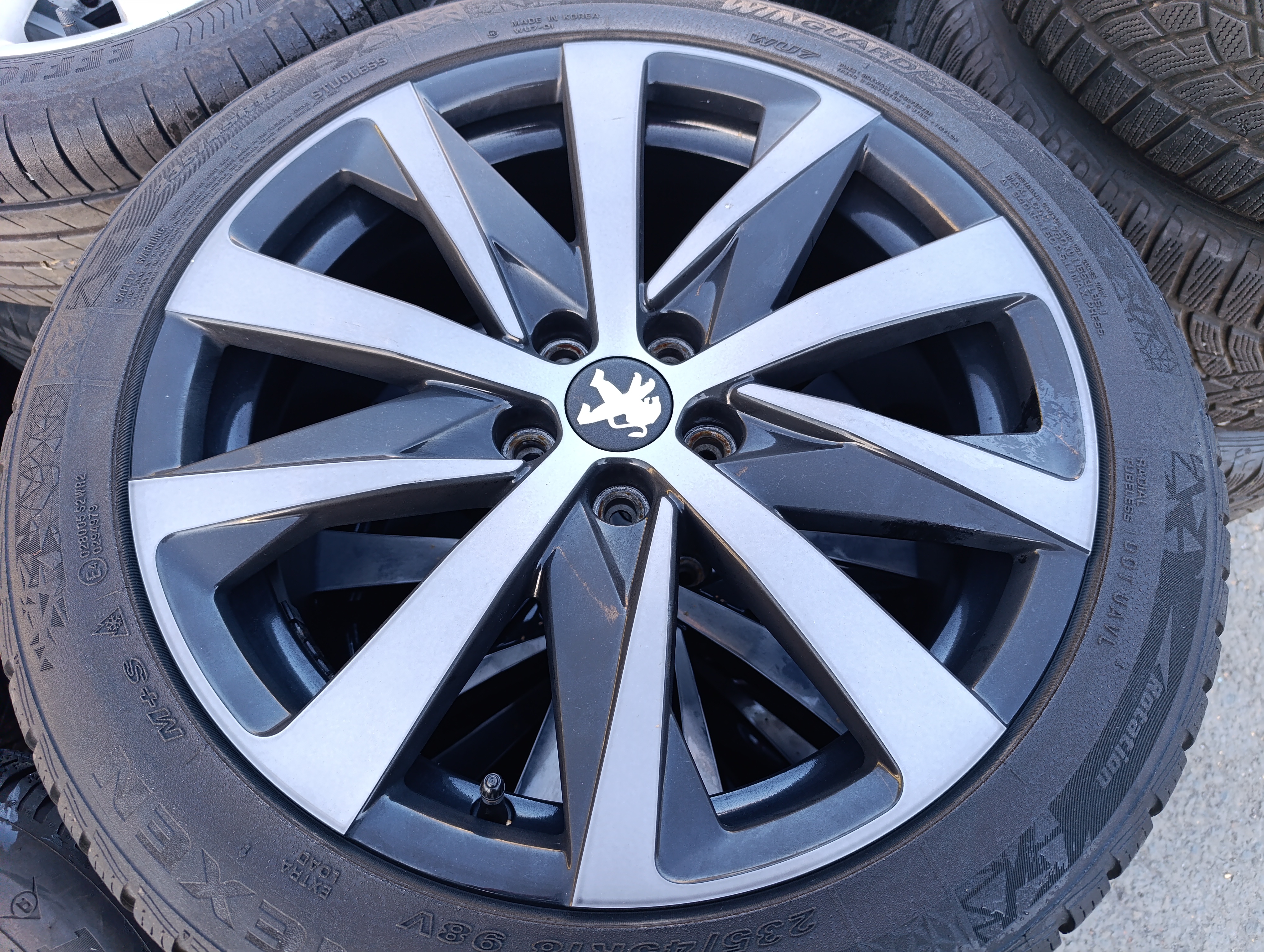 5x108 Peugeot 508 8Jx18 ET44 alu disky