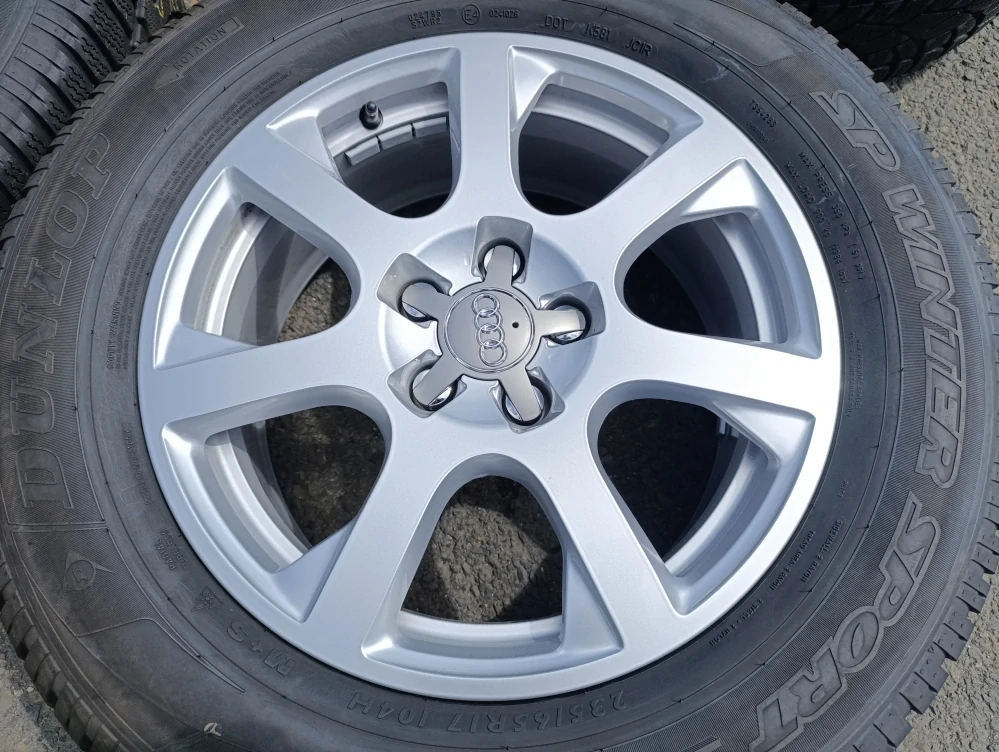 5x112 Audi Q5 7Jx17 ET37 číslo 8R0601025E alu disky