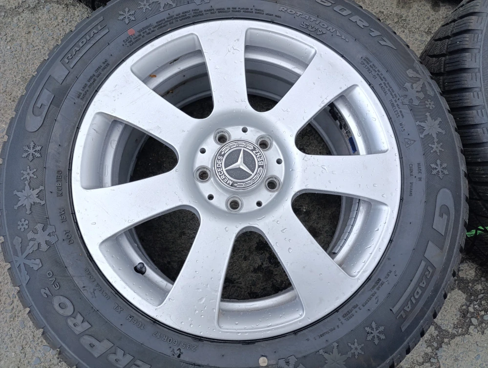 5x112 Mercedes GLK 7,5Jx17 ET47,5 číslo A2044013502 alu disky