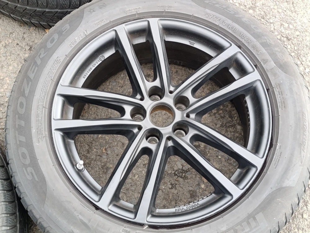 5x112 Superior 7Jx18 ET22 černé alu disky s44